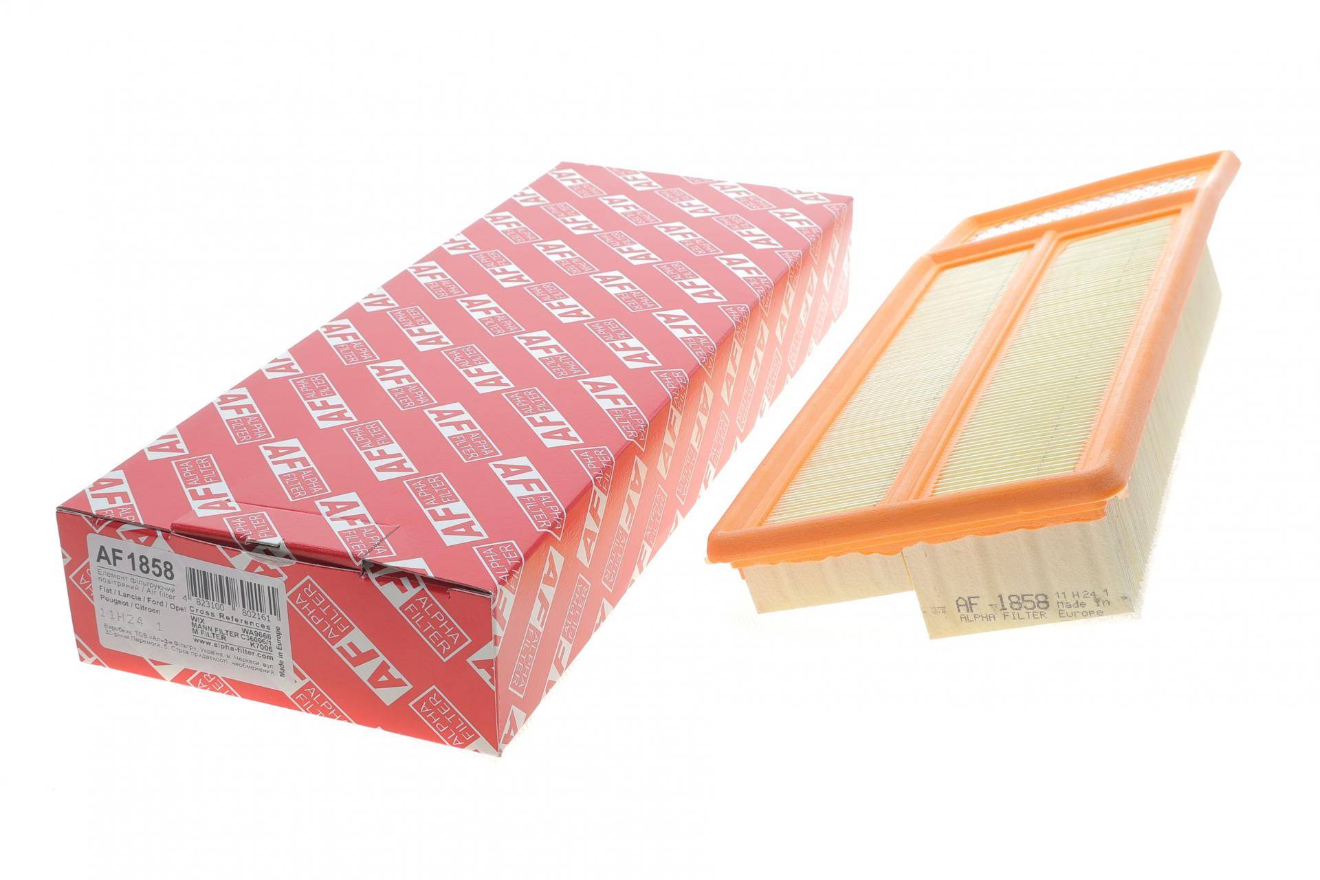 Фільтр повітряний Citroen Nemo 1.3HDi/Fiat Doblo/Panda/500L 1.3D Multijet/Opel Combo 1.3CDTi 10-