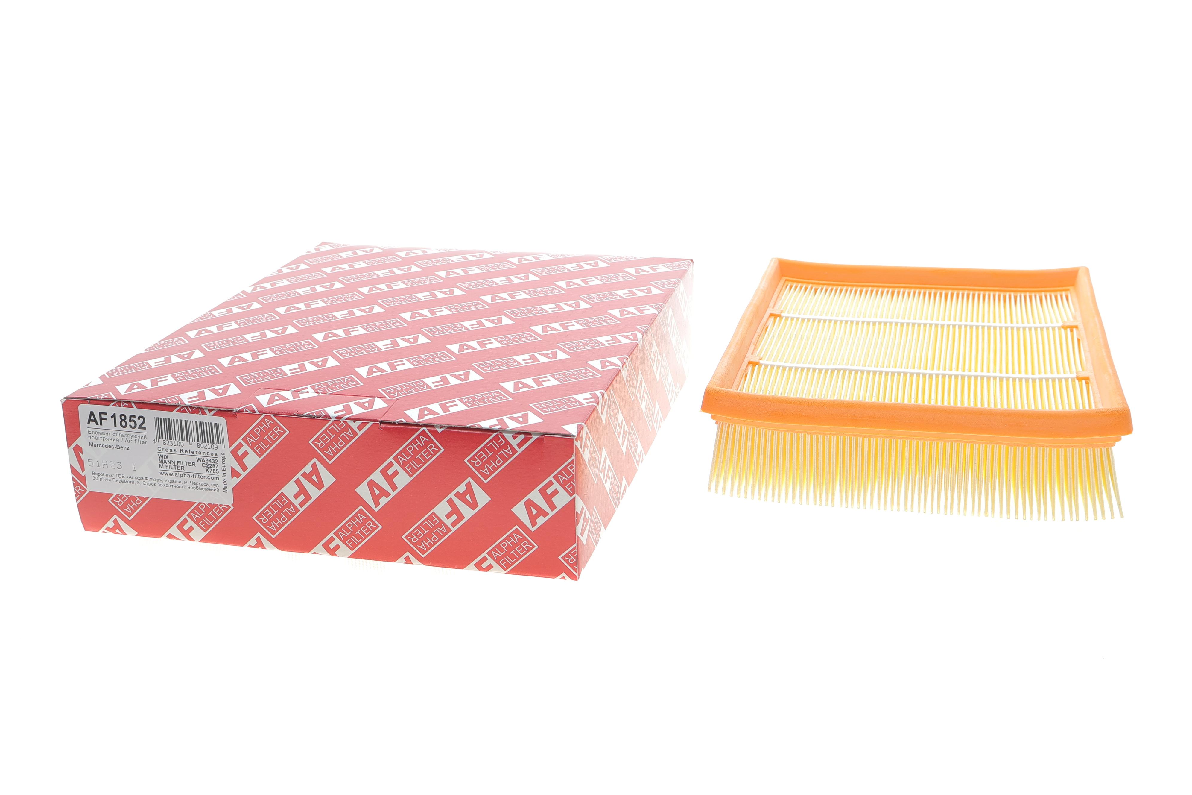 Фільтр повітряний MB A-class (W169)/B-class (W245) 1.5-2.0 04-12