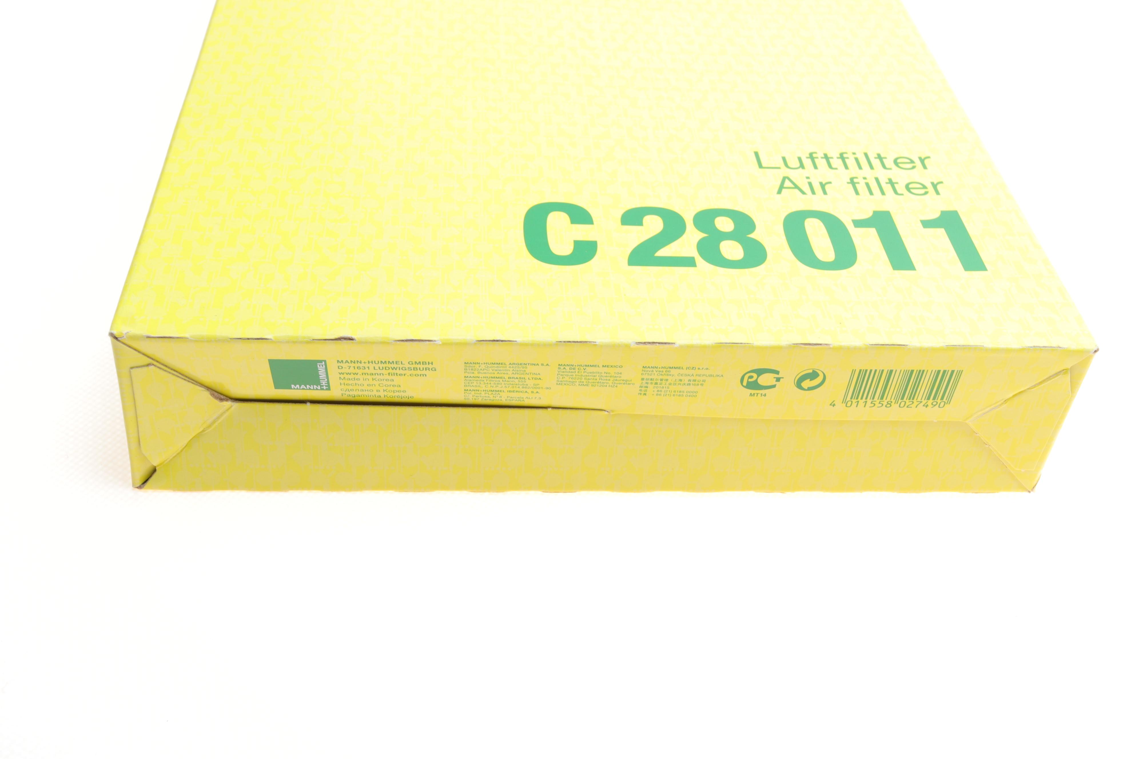 Фільтр повітряний Hyundai Santa Fe 2.0-2.2CRDi 06-13/Kia Sorento 2.0-2.2CRDi 09-12