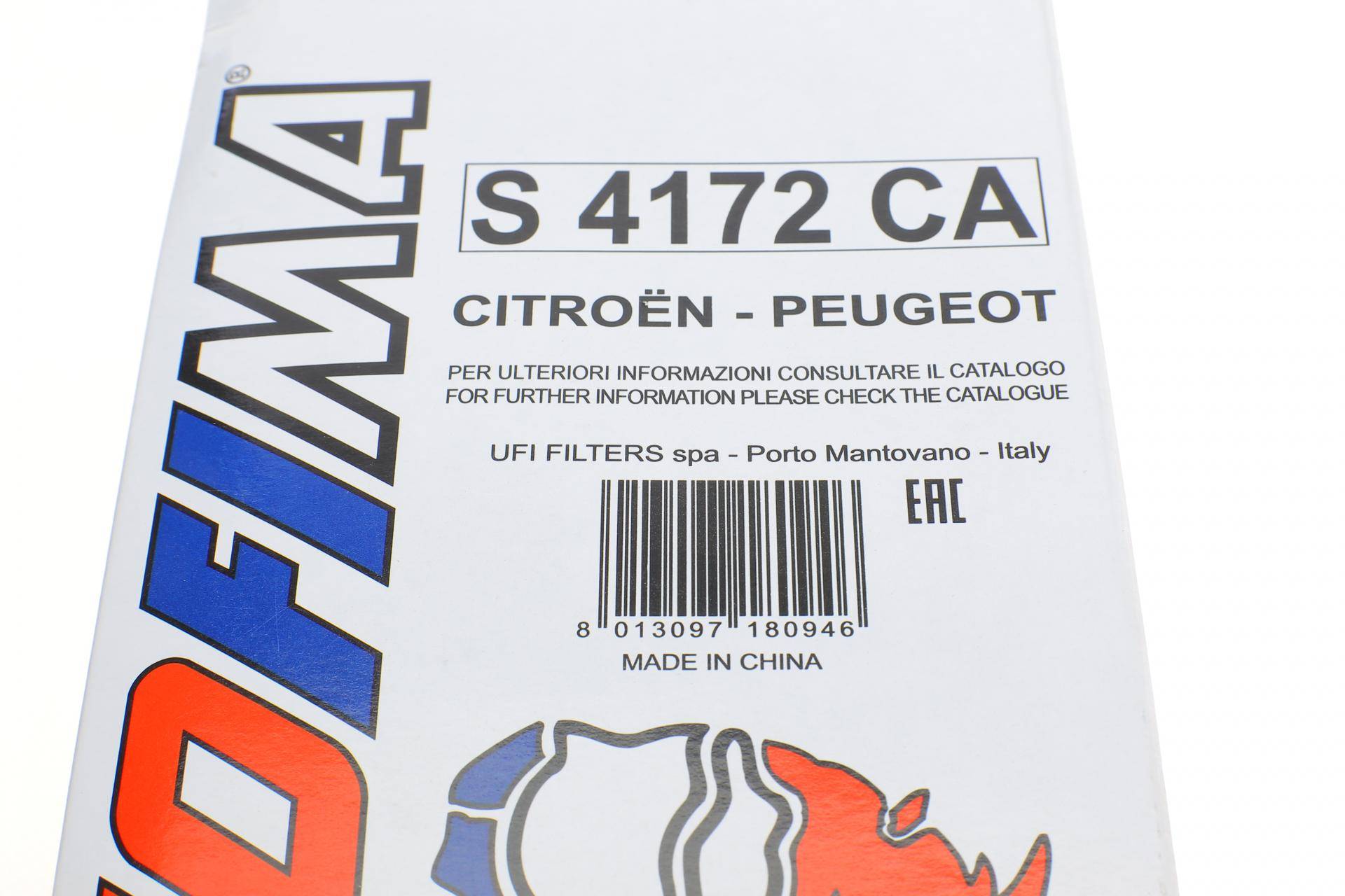 Фільтр салону Citroen Berlingo/Peugeot Partner 08- (вугільний) (к-кт 2 шт.)