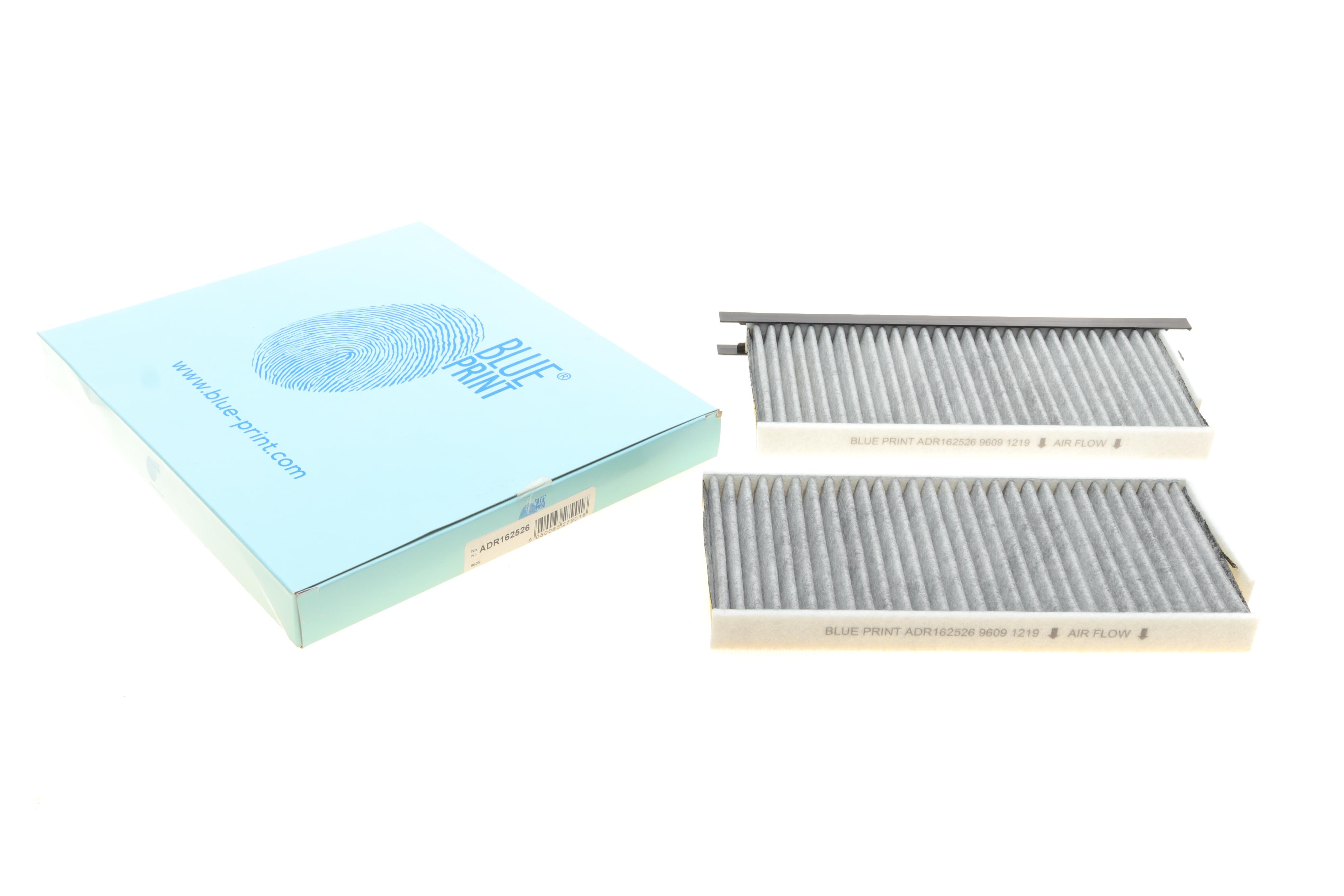 Фільтр салону Nissan NV400/Renault Master 11- (вугільний/антибактеріальний) (к-кт 2шт.)