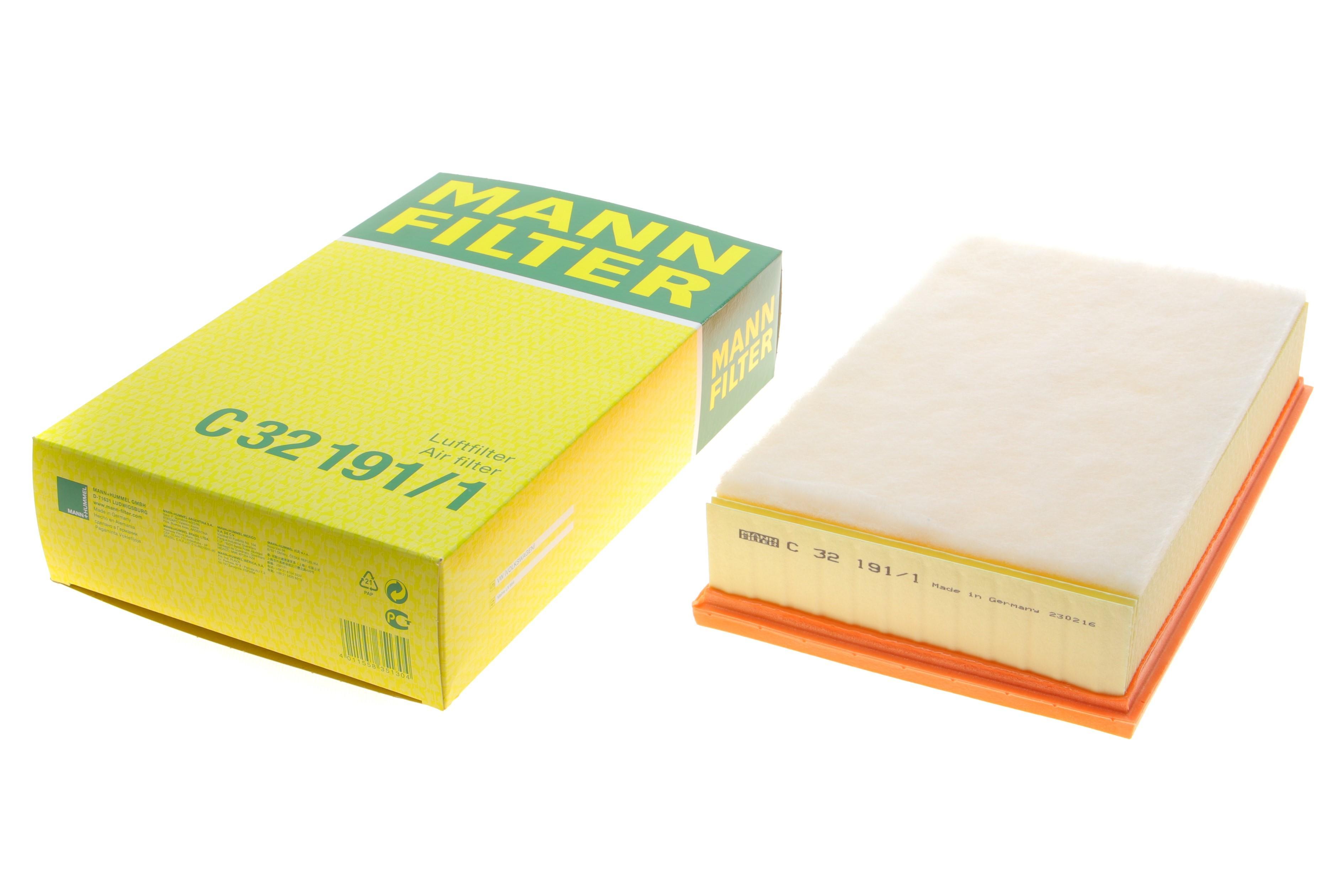 Фільтр повітряний VW T5 1.9TDI/2.0/BiFuel/TDI/TSI/2.5TDI/3.2 V6 03-15/VW T6 2.0TDI/TSI 15-