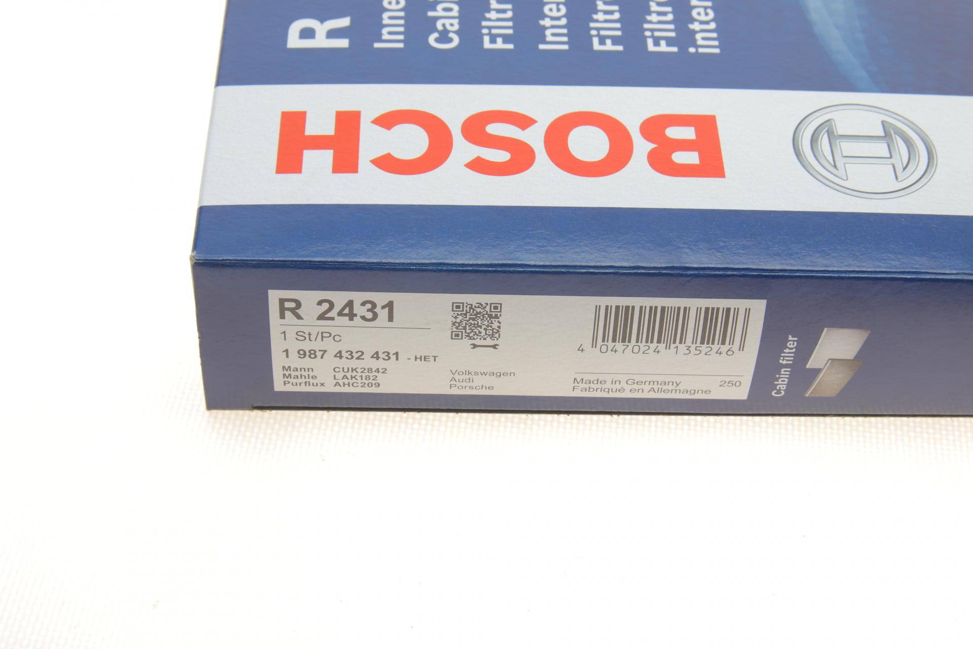 Фільтр салону VW T5 03- (вугільний)