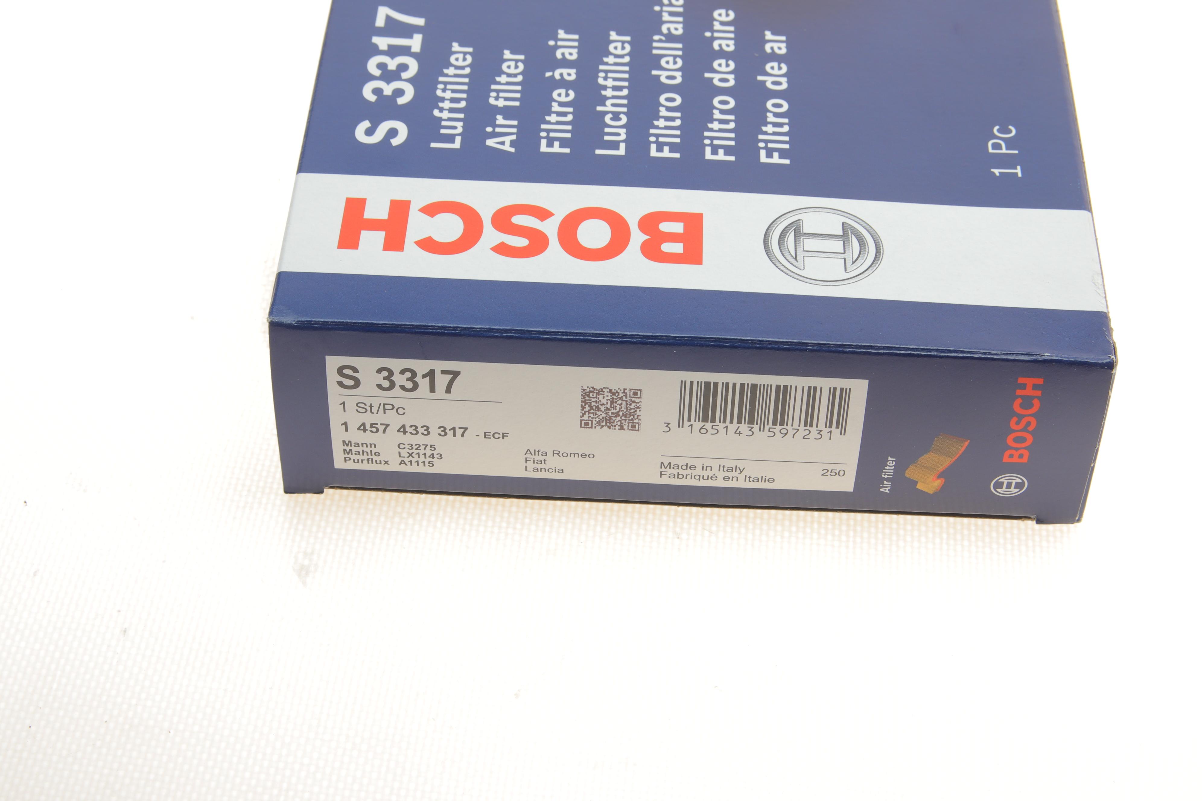 Фільтр повітряний Fiat Doblo 1.4i 10-