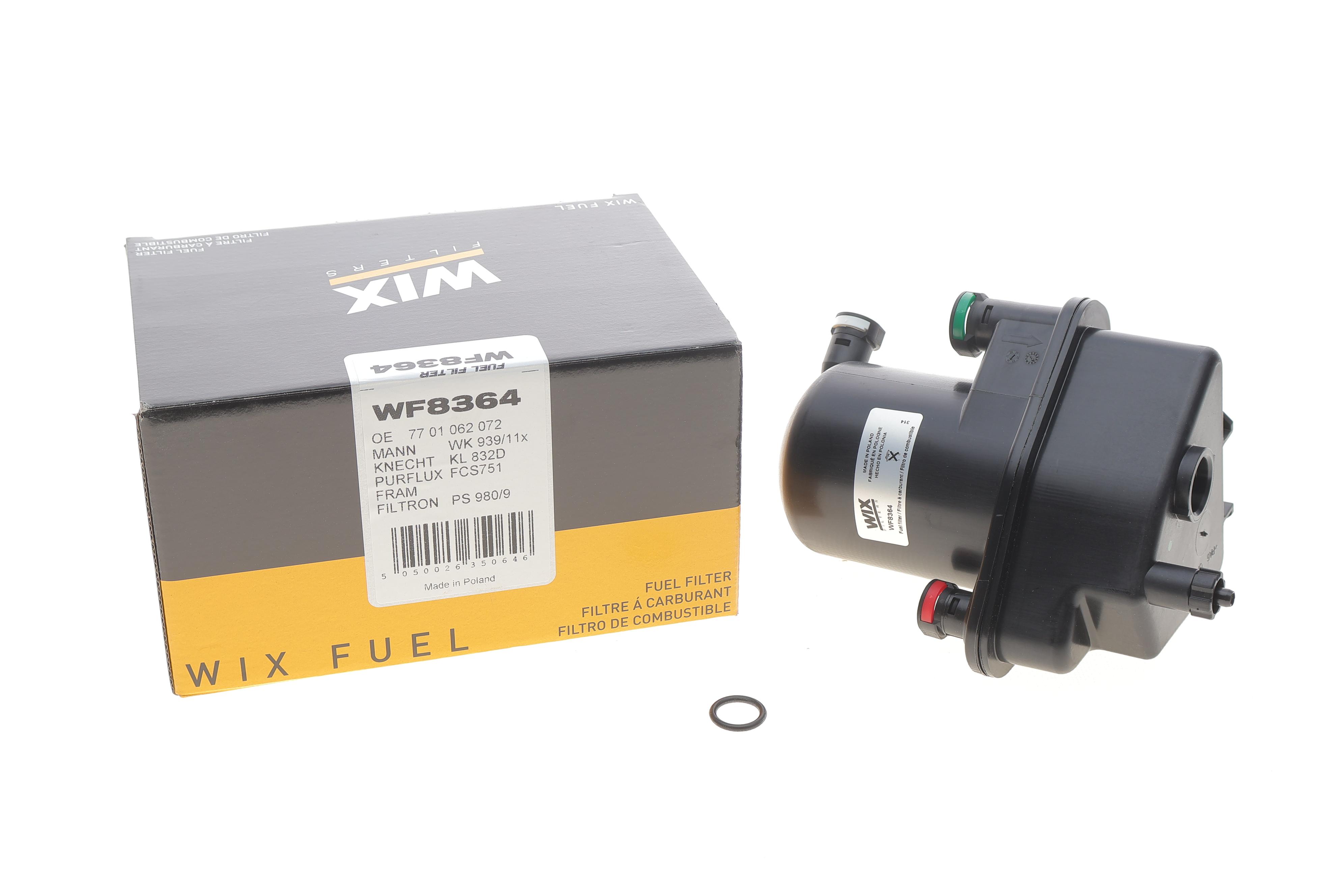 Фільтр паливний Renault Clio/Modus 1.5dci 04-