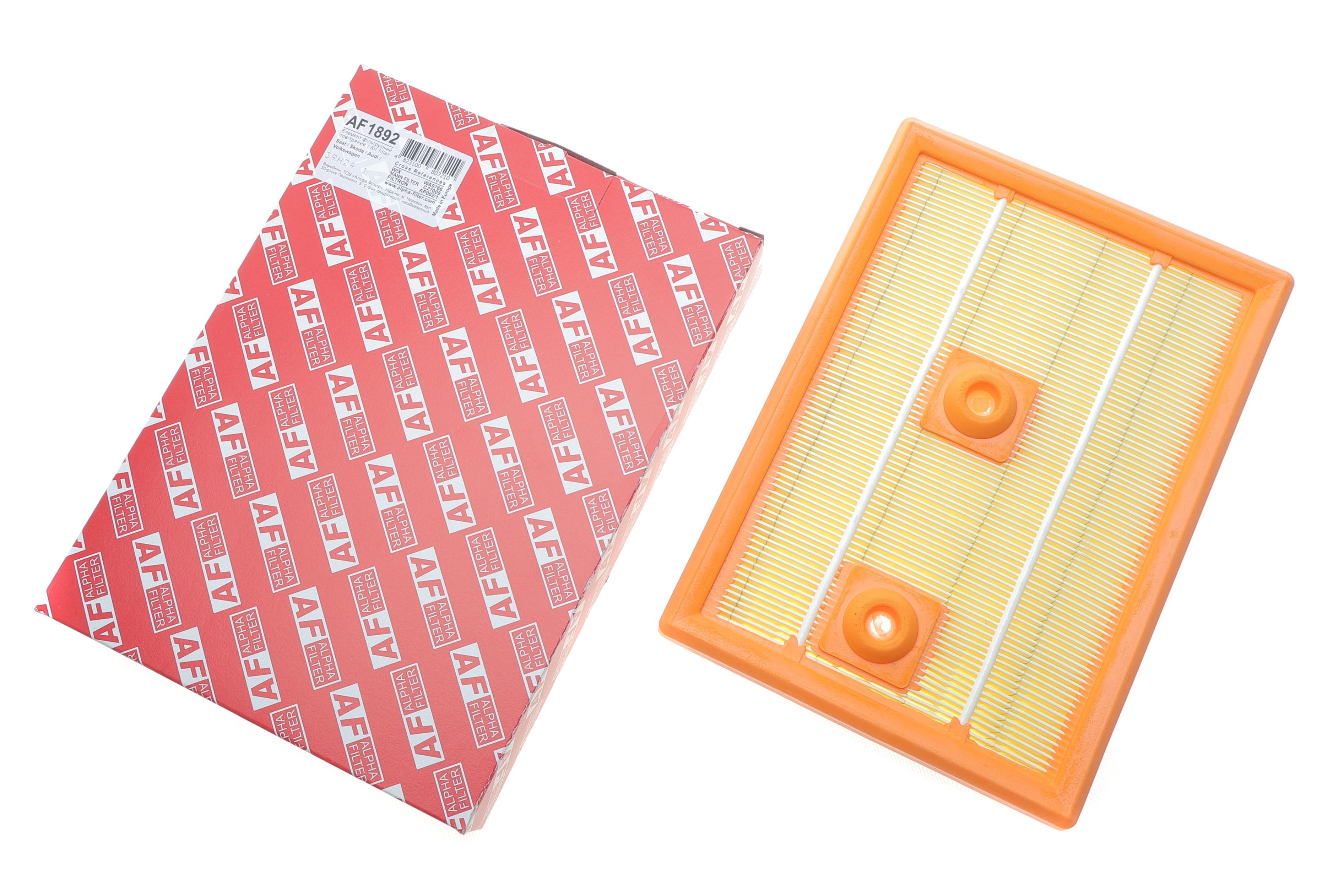 Фільтр повітряний Audi A3/Skoda Fabia/Octavia/Rapid/SuperB/VW Caddy/Golf/Passat/Touran 1.2-1.4TSI 13