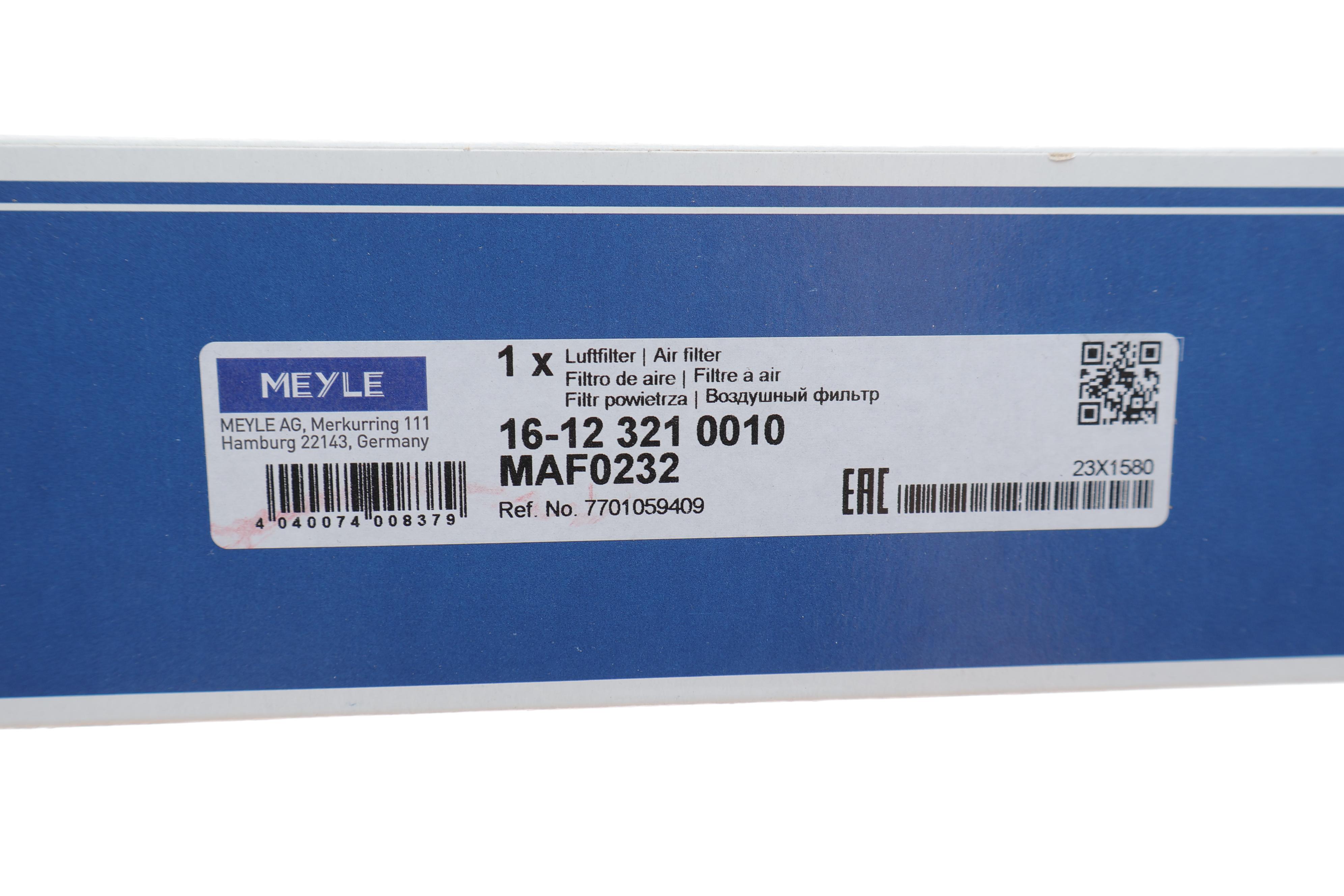 Фільтр повітряний Renault Kangoo/Dacia Logan 1.2 16V 01-