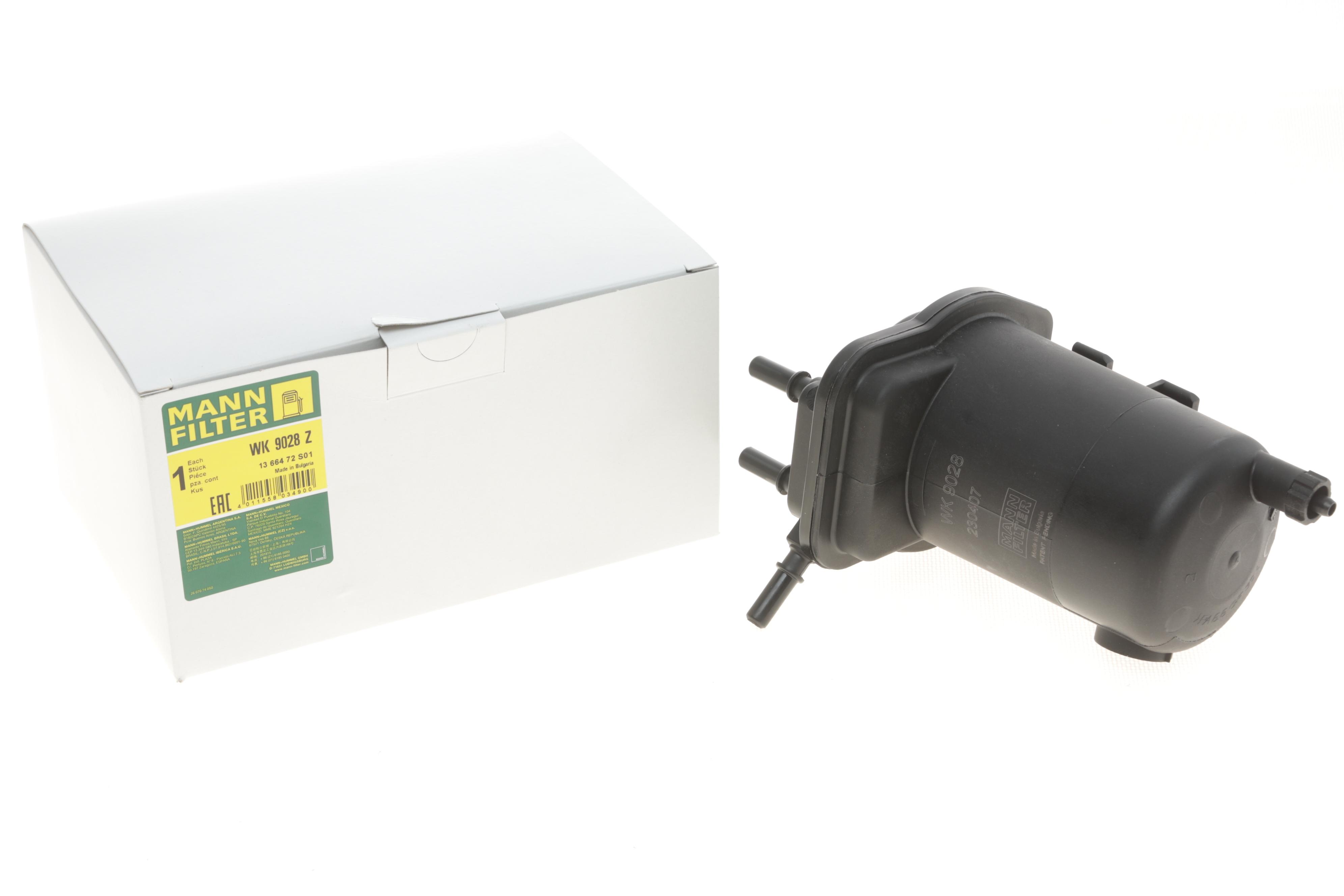 Фільтр паливний Renault Kangoo 1.5dCi 01- (з підключенням датчика води)