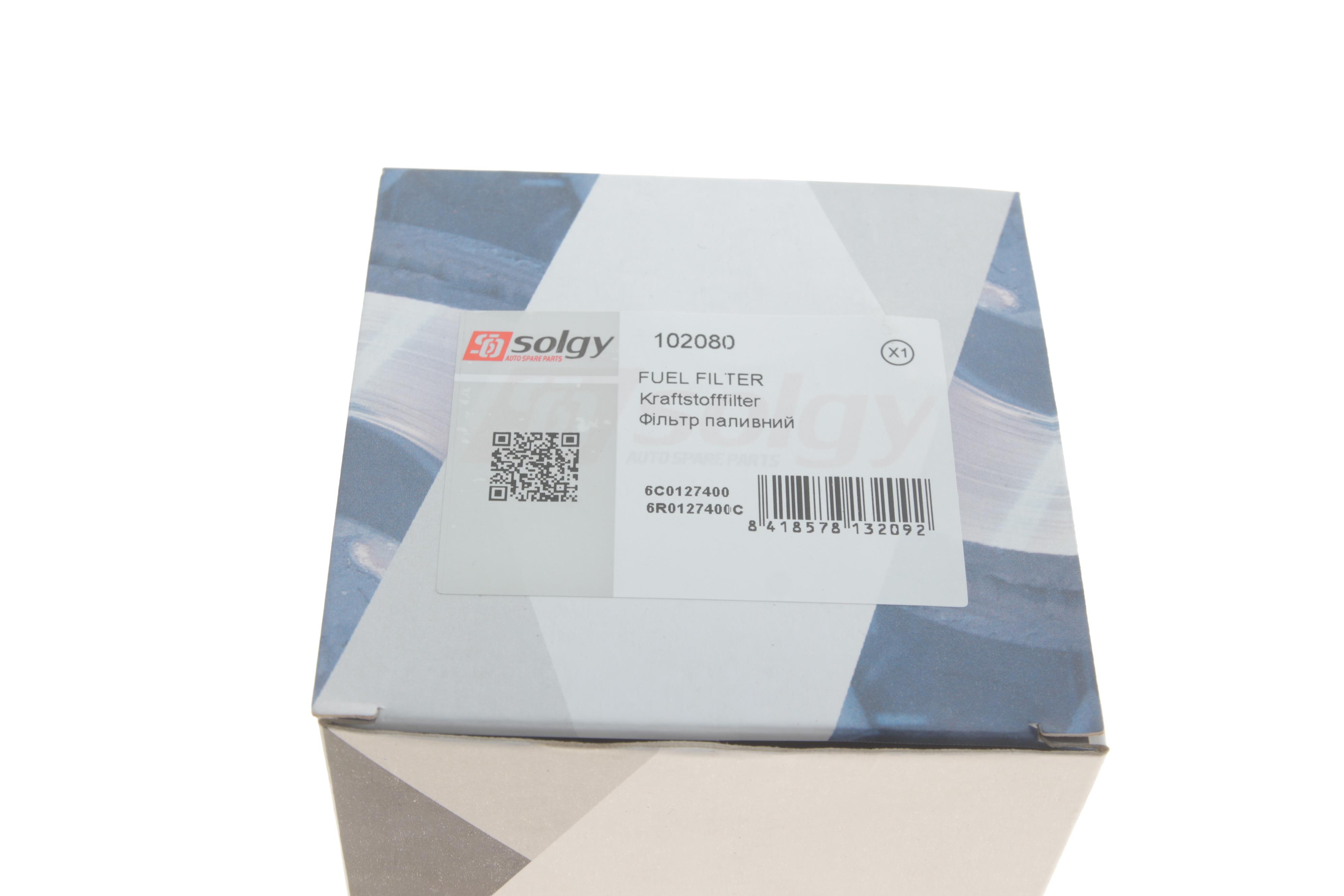 Фільтр паливний Skoda Fabia/Rapid/Roomster/ VW Fox/Polo 1.2-1.4 TDI 09-