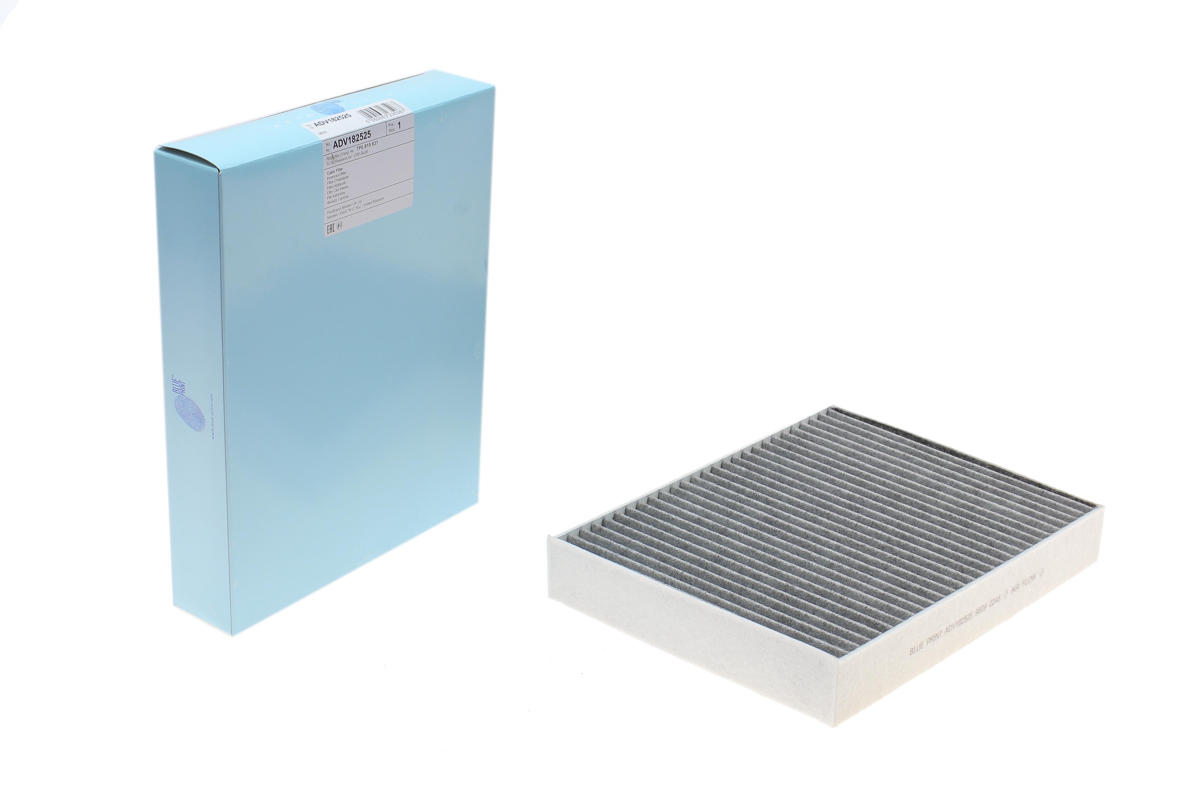 Фільтр салону Porsche Cayenne/VW Touareg 3.0D-4.8 10- (вугільний)