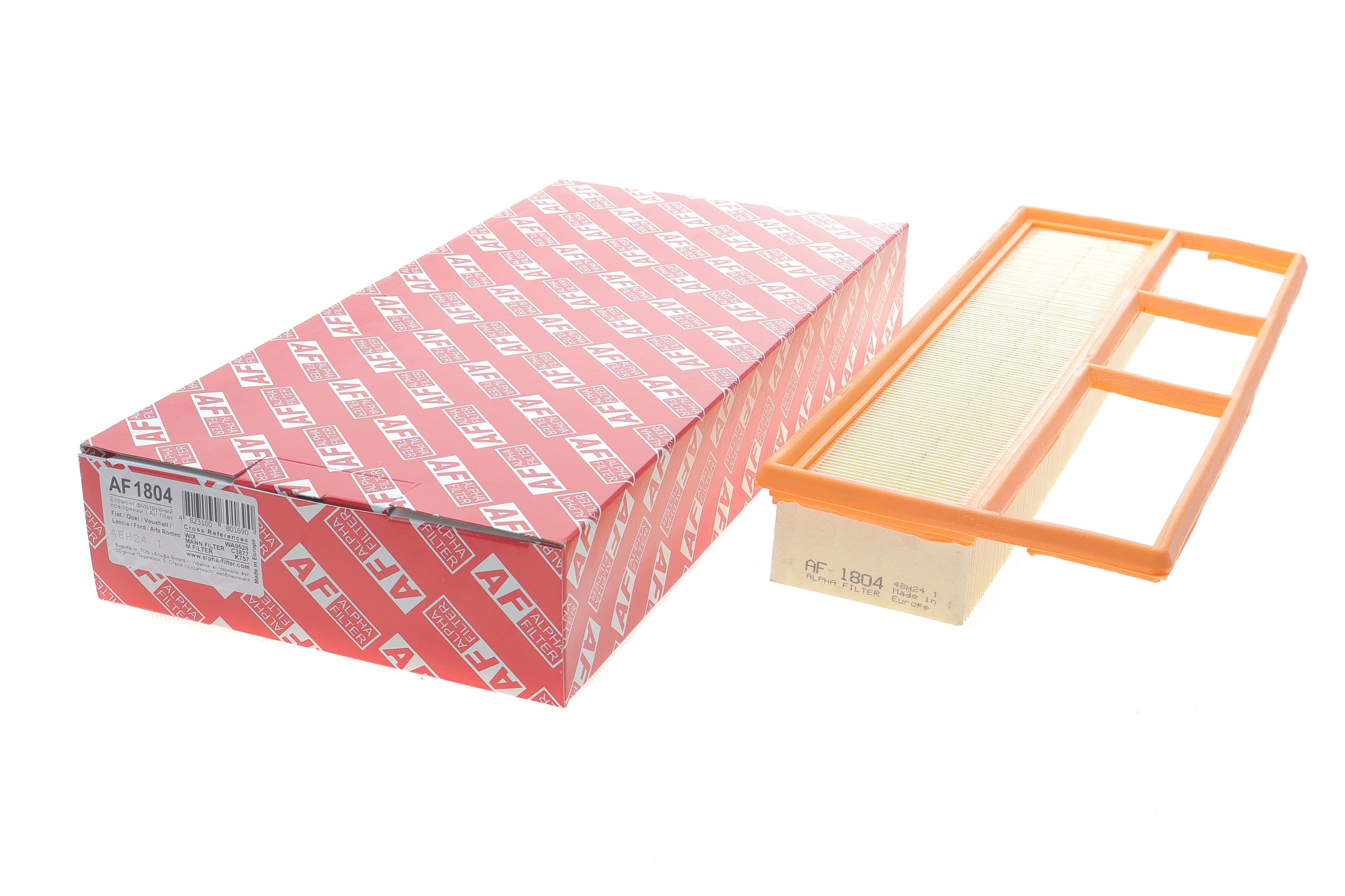 Фільтр повітряний Fiat Doblo/Punto/Fiorino 1.3JTD 04-/Opel Combo 1.3CDTi 12-