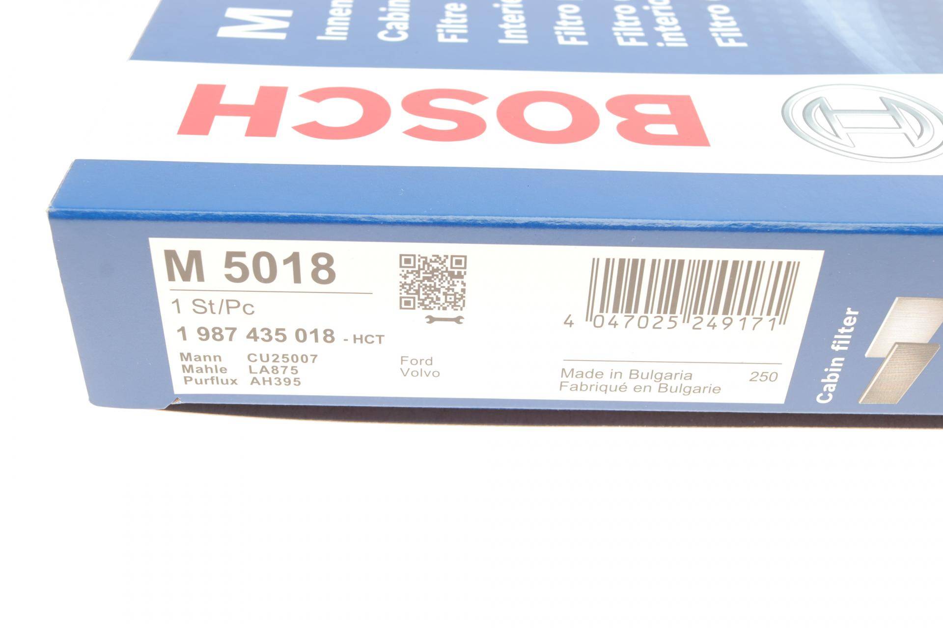 Фільтр салону Ford Transit Connect 1.0/1.6TDCi 13-/C-MAX 2.0 Duratec 10-/Volvo V40 1.6-2.0 12-