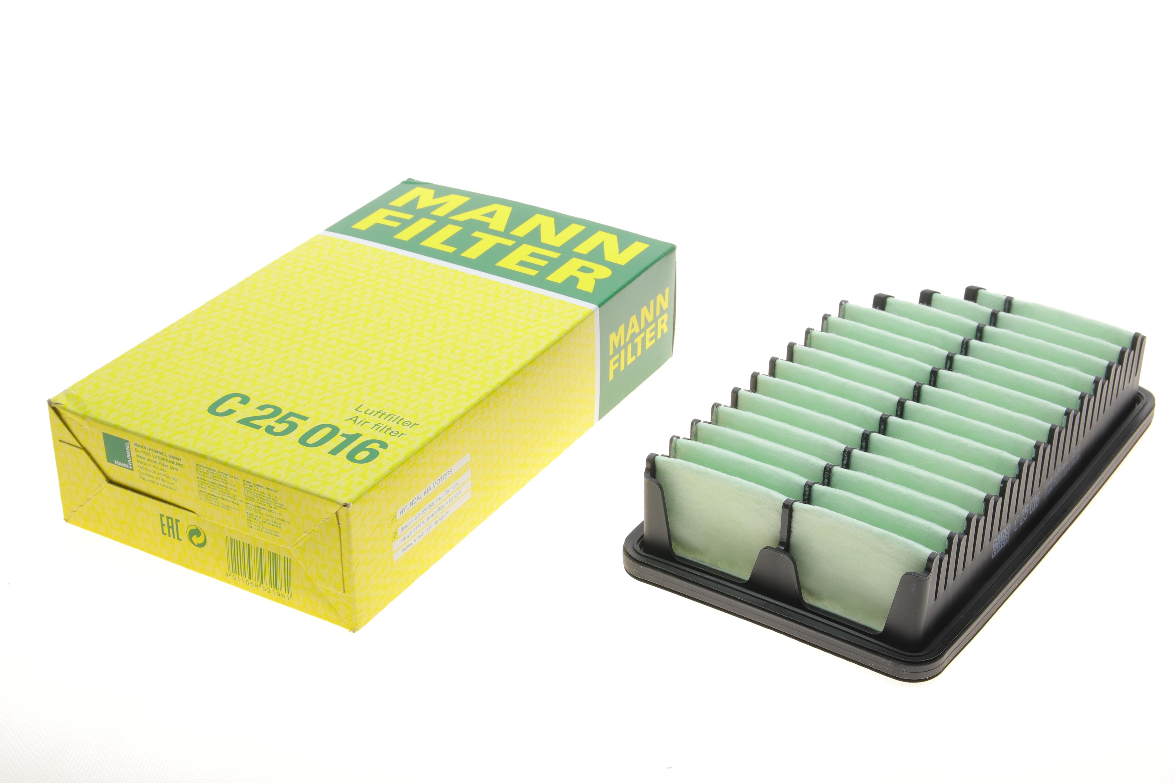 Фільтр повітряний Hyundai Accent/Solaris 1.4-1.6/1.6CRDi/Kia Rio 1.1-1.6 11-/Soul 1.6/CRDi/GDi 09-