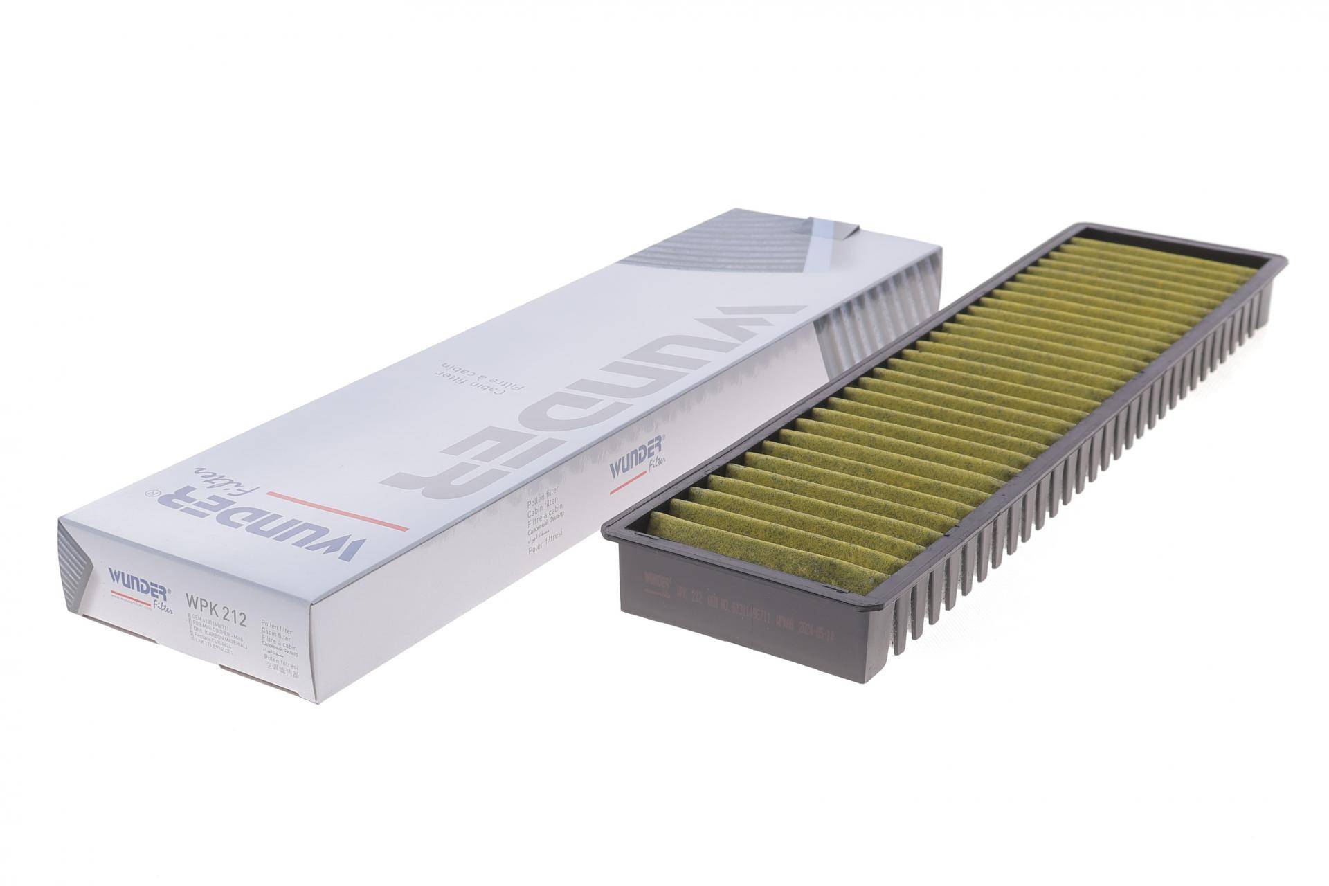 Фільтр салону Mini Cooper 01- (вугільний)