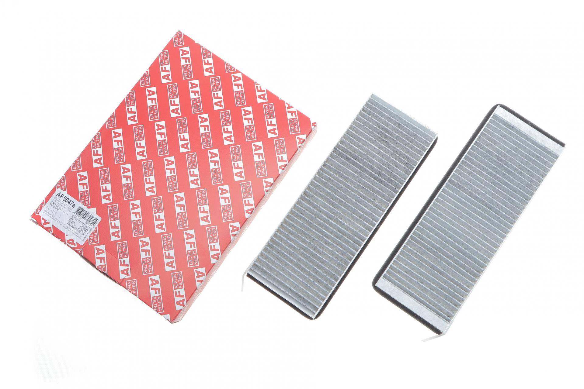 Фільтр салону Ssangyong Rexton 02- (вугільний) (к-кт 2шт.)