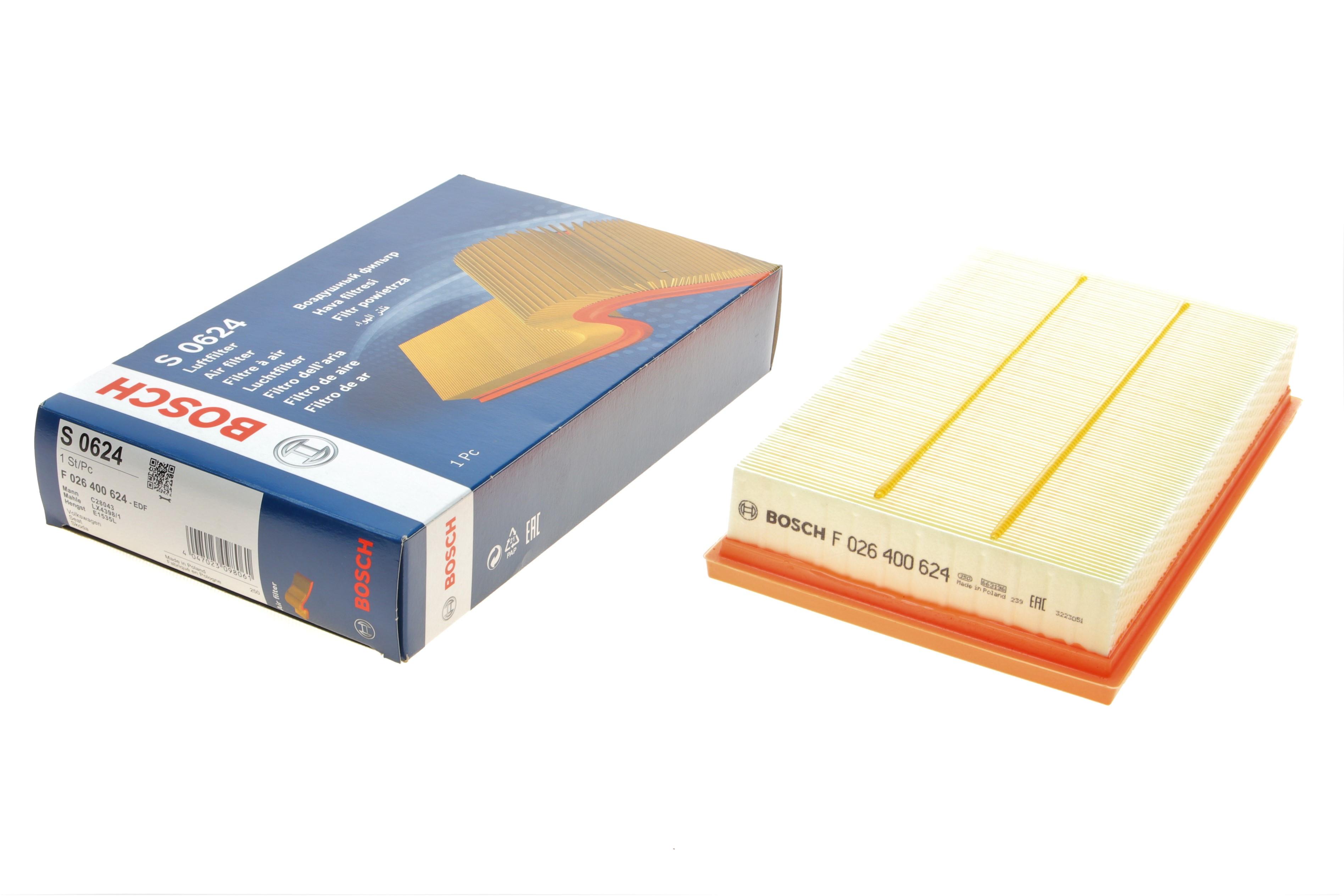 Фільтр повітряний VW Golf VII/Passat 1.5 TSI 14-