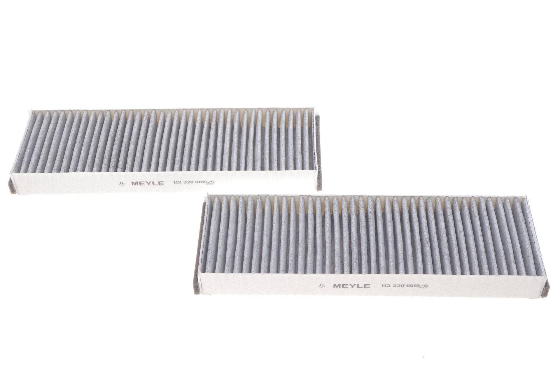 Фільтр салону Audi A6 2.0/2.7TDI 04- (вугільний) (к-кт 2 шт.)