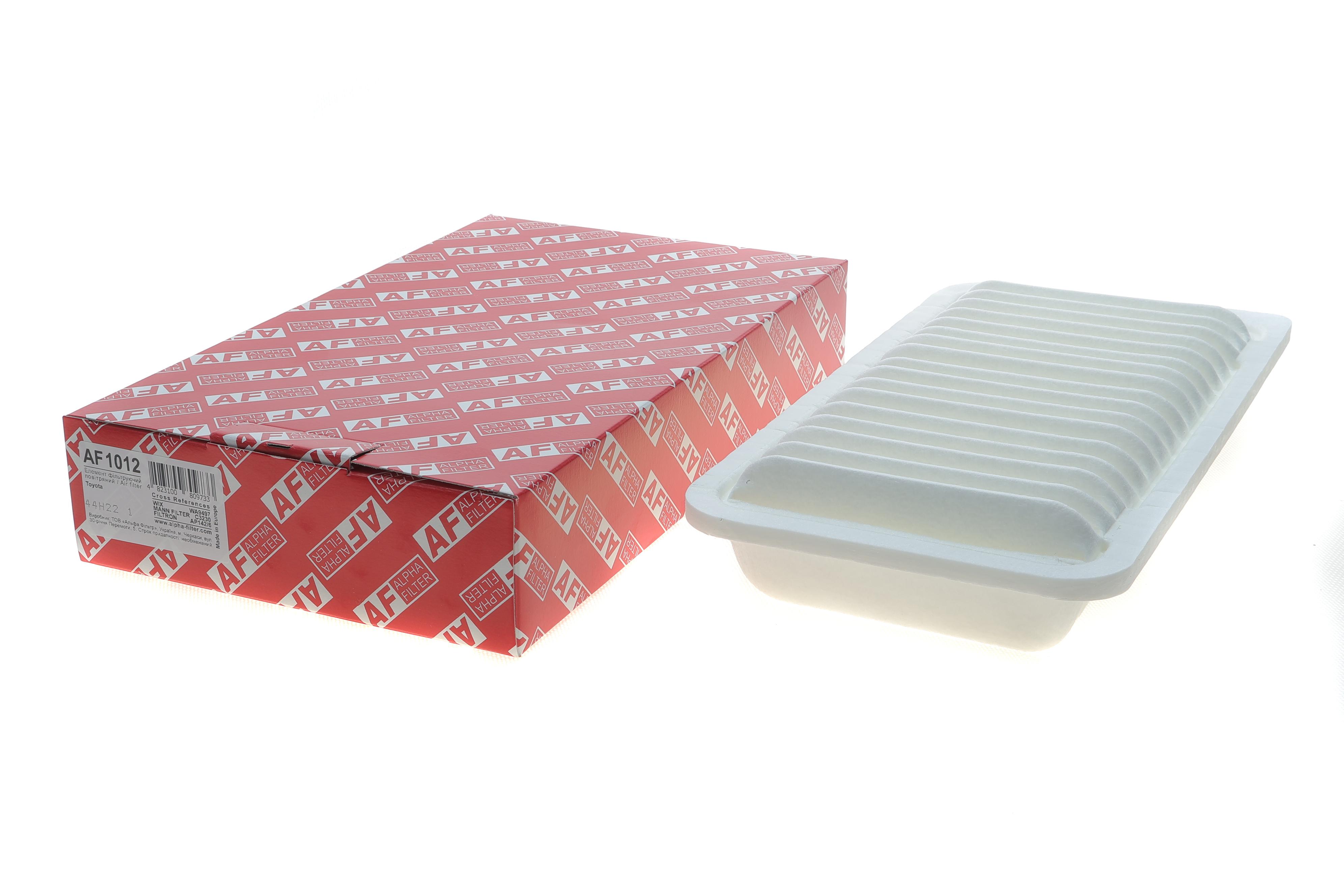 Фільтр повітряний Toyota Corolla/Avensis 1.4D/2.0D-4D 02-09