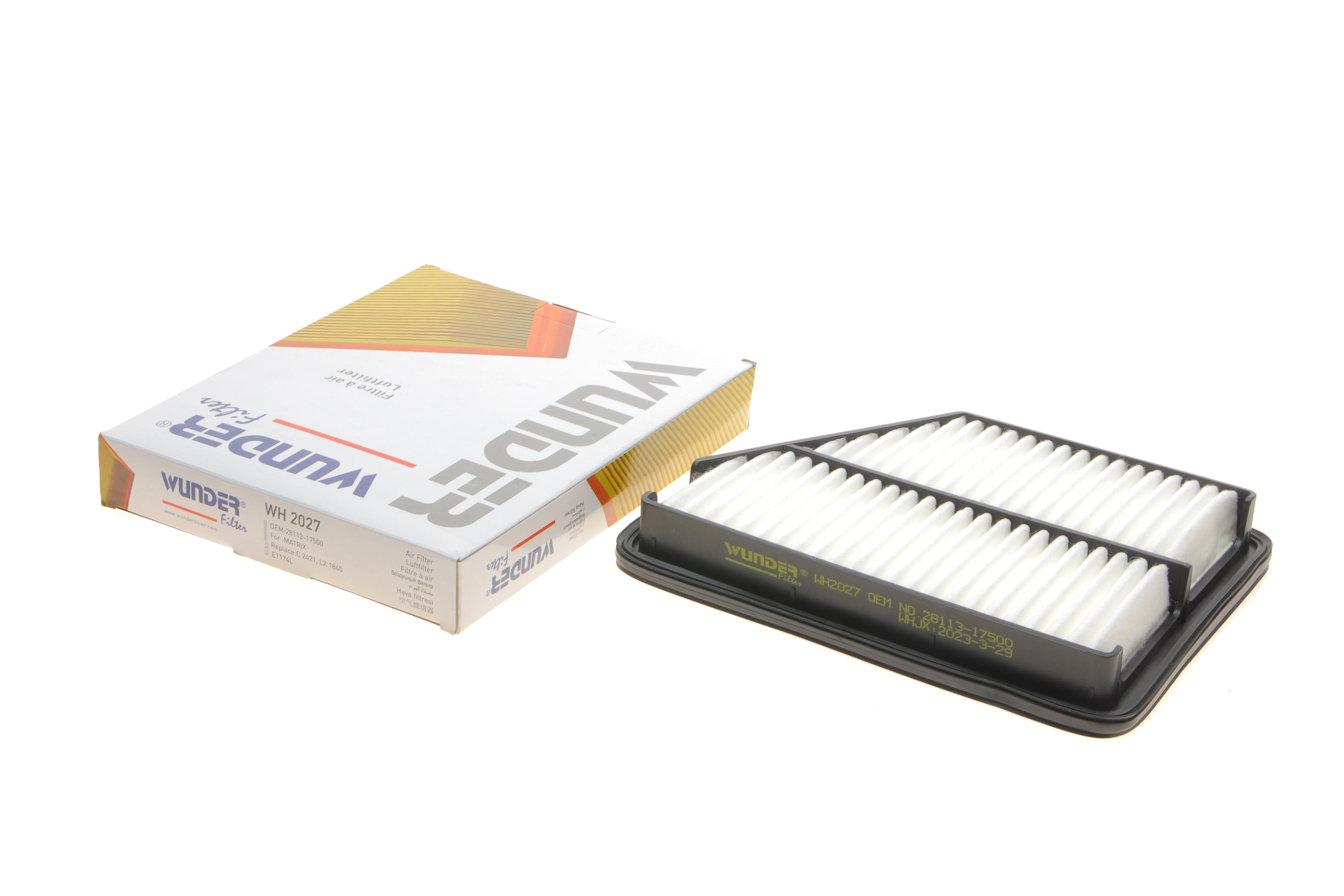 Фільтр повітряний Hyundai Matrix 1.5CRDI/1.6/1.8 01-10