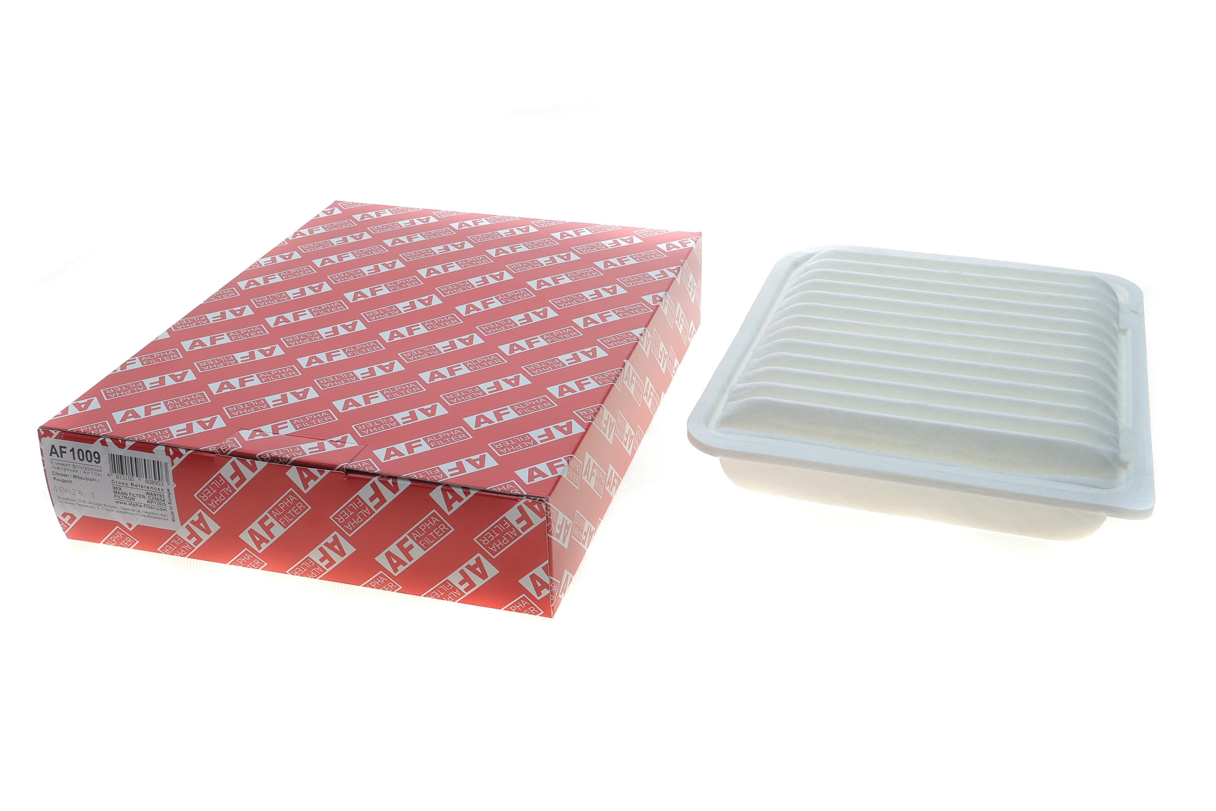 Фільтр повітряний Mitsubishi Outlander 2.0/2.4/3.0GT/Lancer 1.6-1.8/Citroen C4 Aircross 1.6/2.0 12-