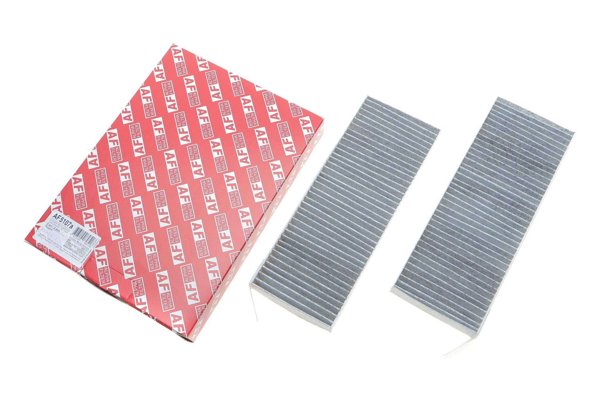 Фільтр салону Peugeot 308 13-/508 18- (вугільний) (к-кт 2 шт.)