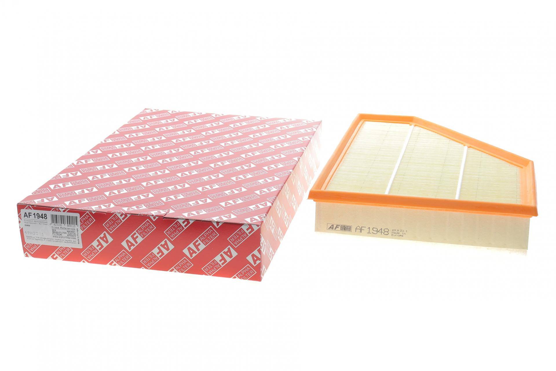 Фільтр повітряний BMW 1 (E81/E82/E87/E88) 2.0d N47/3 (E90-E93) 2.0d/3.0d N47/X1 (E84) 2.0d N47 07-15