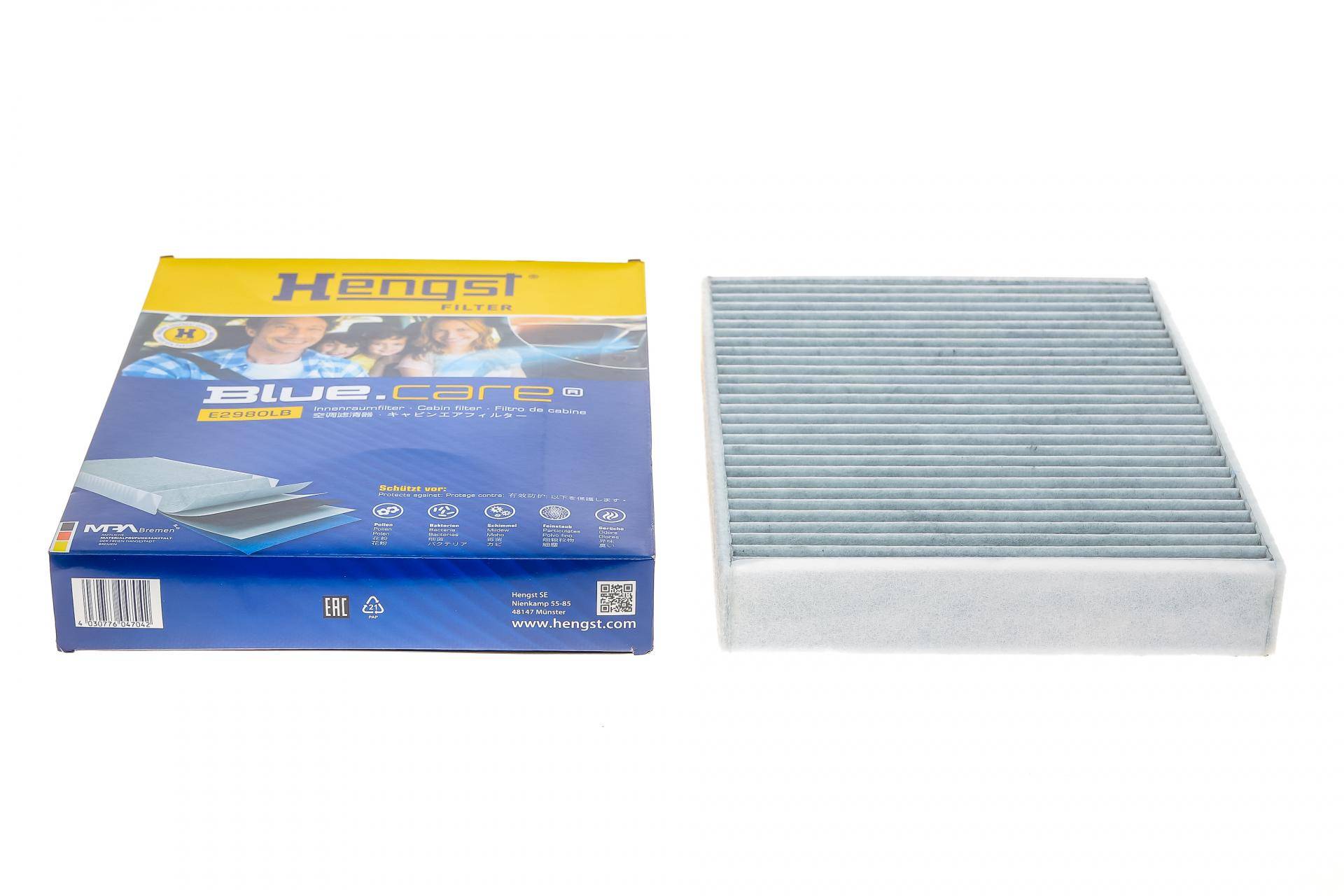 Фільтр салону Porsche Cayenne/VW Touareg 3.0D-4.8 10- (антибактеріальний)