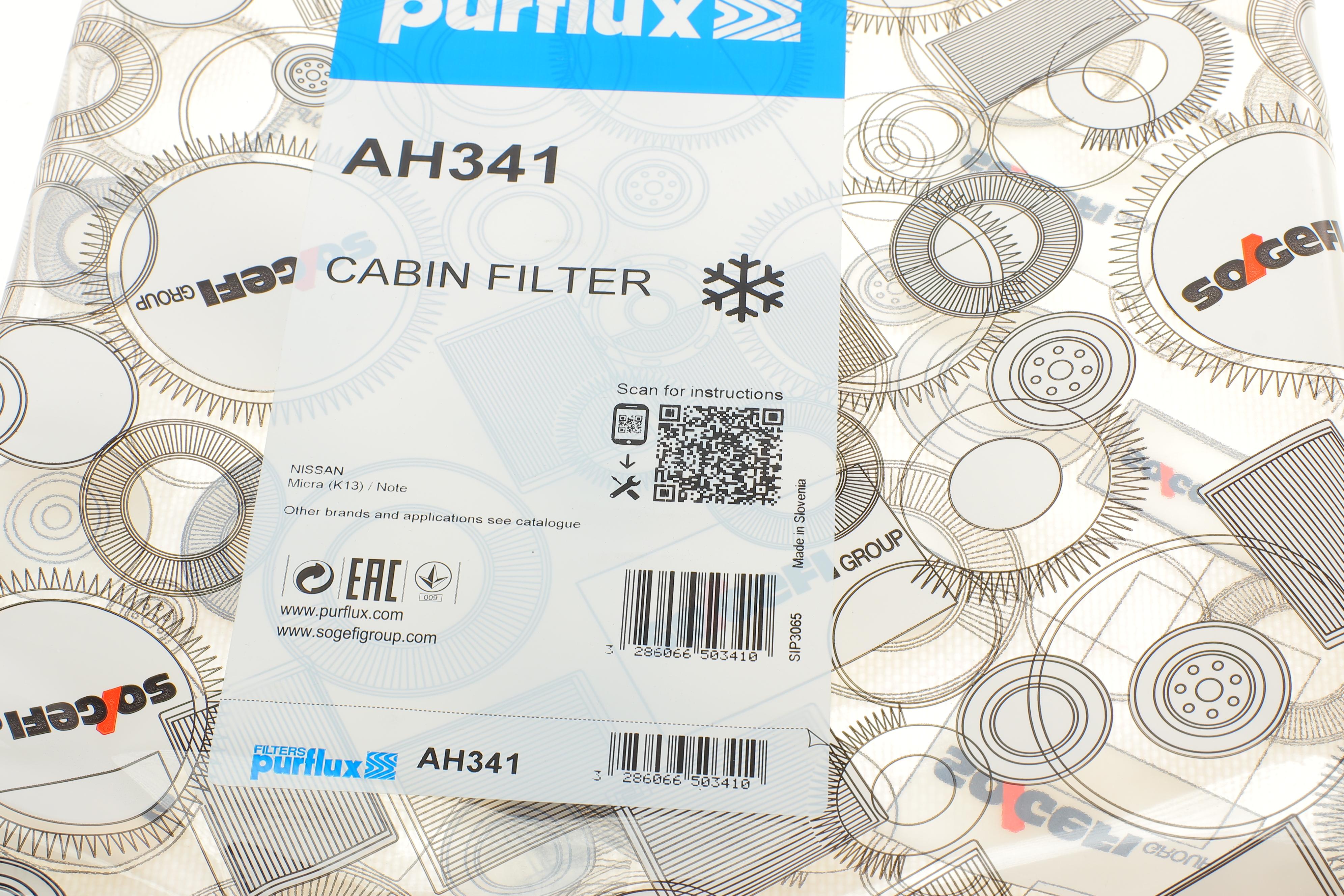 Фільтр салону Nissan Micra IV/Note 1.2/1.5D 10-