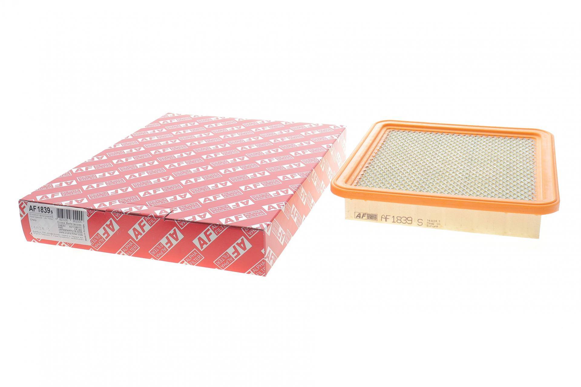 Фільтр повітряний Chery Tiggo 1.6/1.8/2.0 16V 05- (з сіткою)