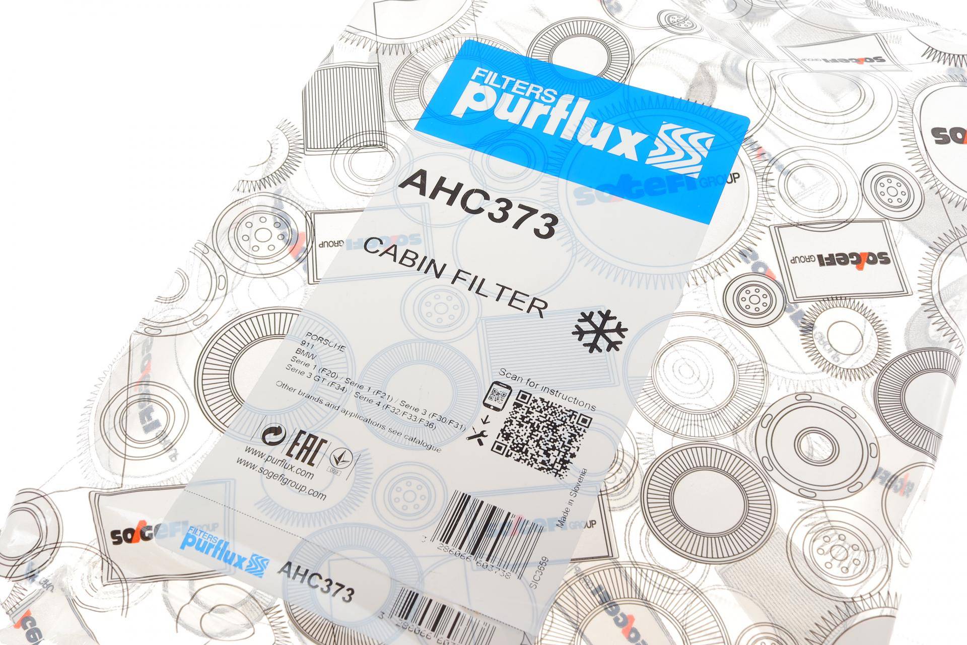 Фільтр салону BMW 3 (F30) 1.6-3.0D 11- (вугільний)