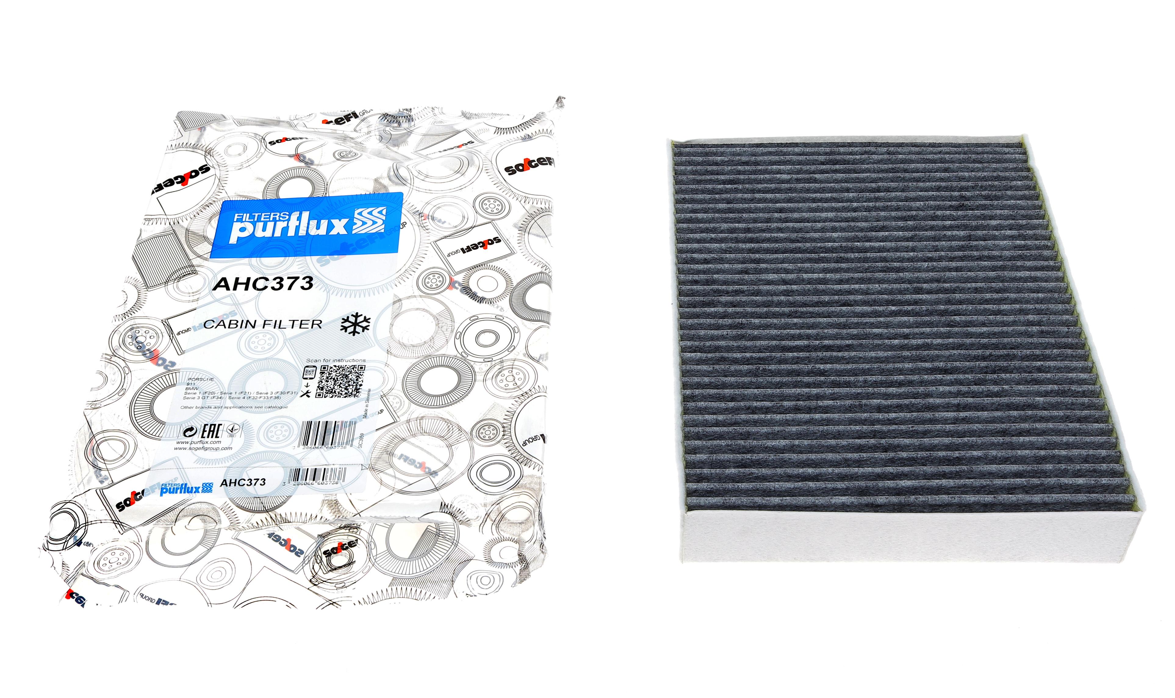 Фільтр салону BMW 3 (F30) 1.6-3.0D 11- (вугільний)