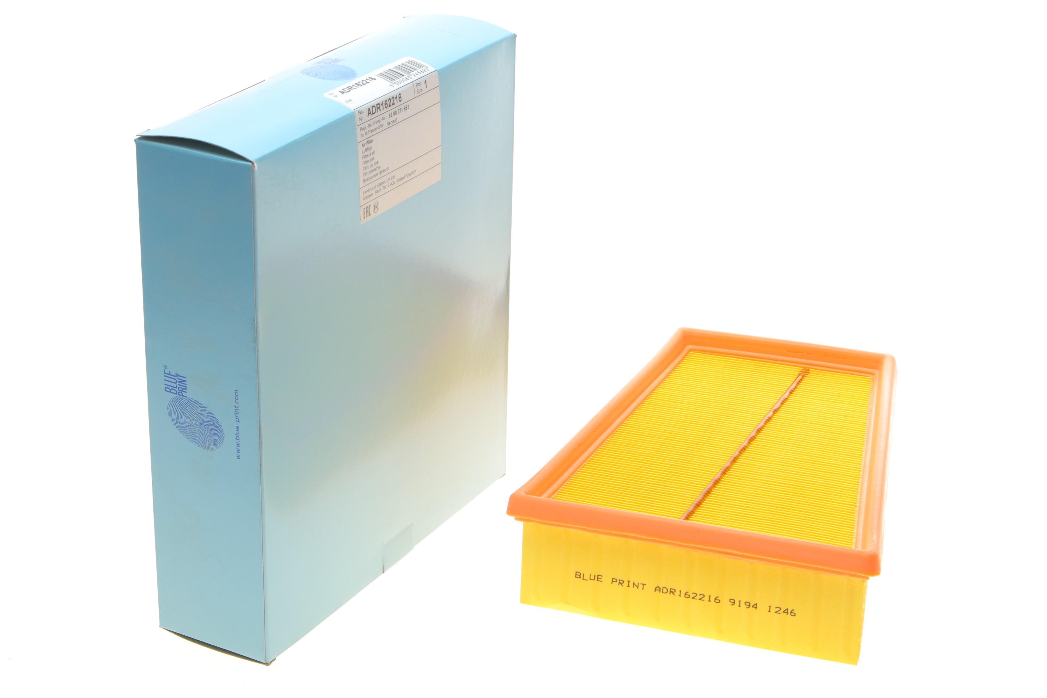 Фільтр повітряний Renault Laguna 2.0 dCi 05-/Megane 1.5-2.0 i/dCi/Scenic 1.5-2.0 i/dCi 03-