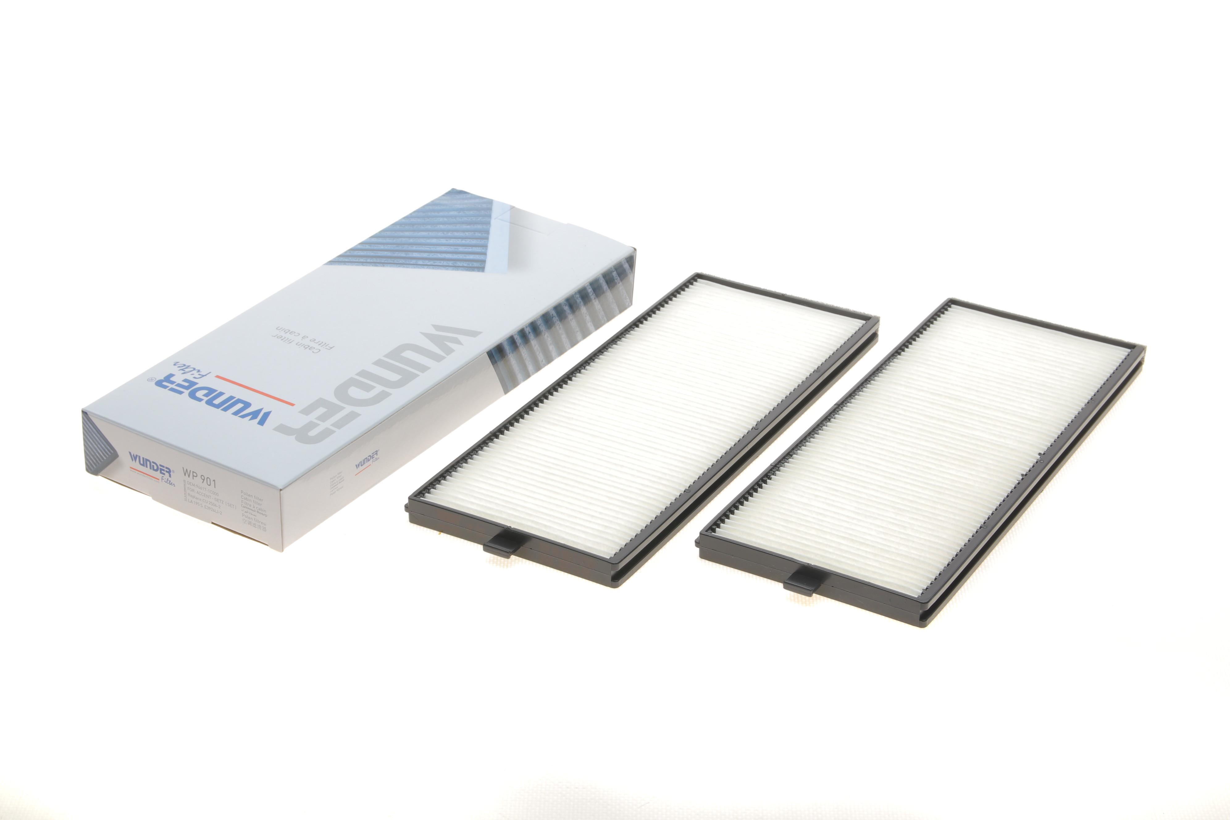 Фільтр салону Hyundai Accent II 1.3i/1.5CRDi/1.6i 00-10