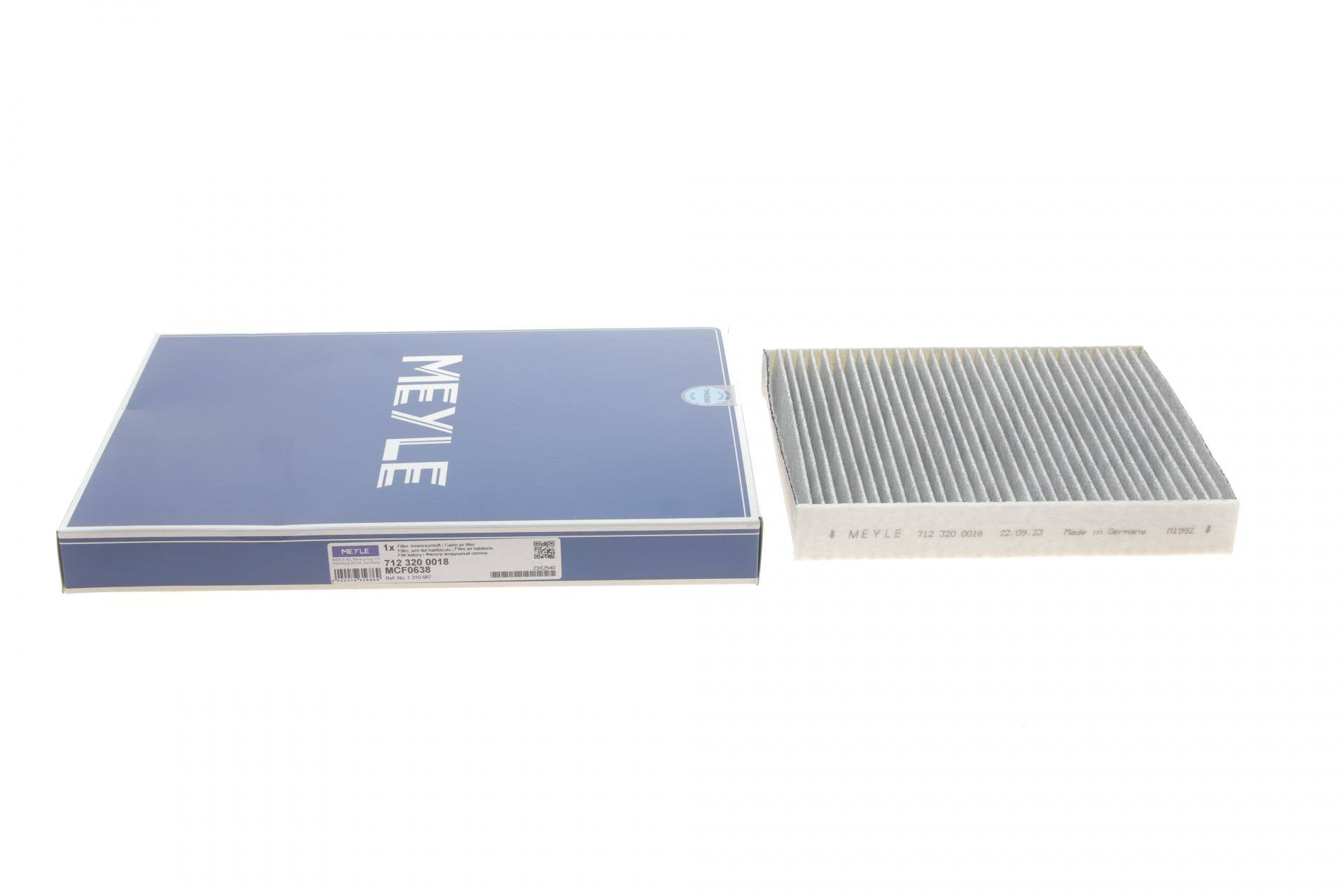 Фільтр салону Ford Focus/Mondeo 03- (вугільний)