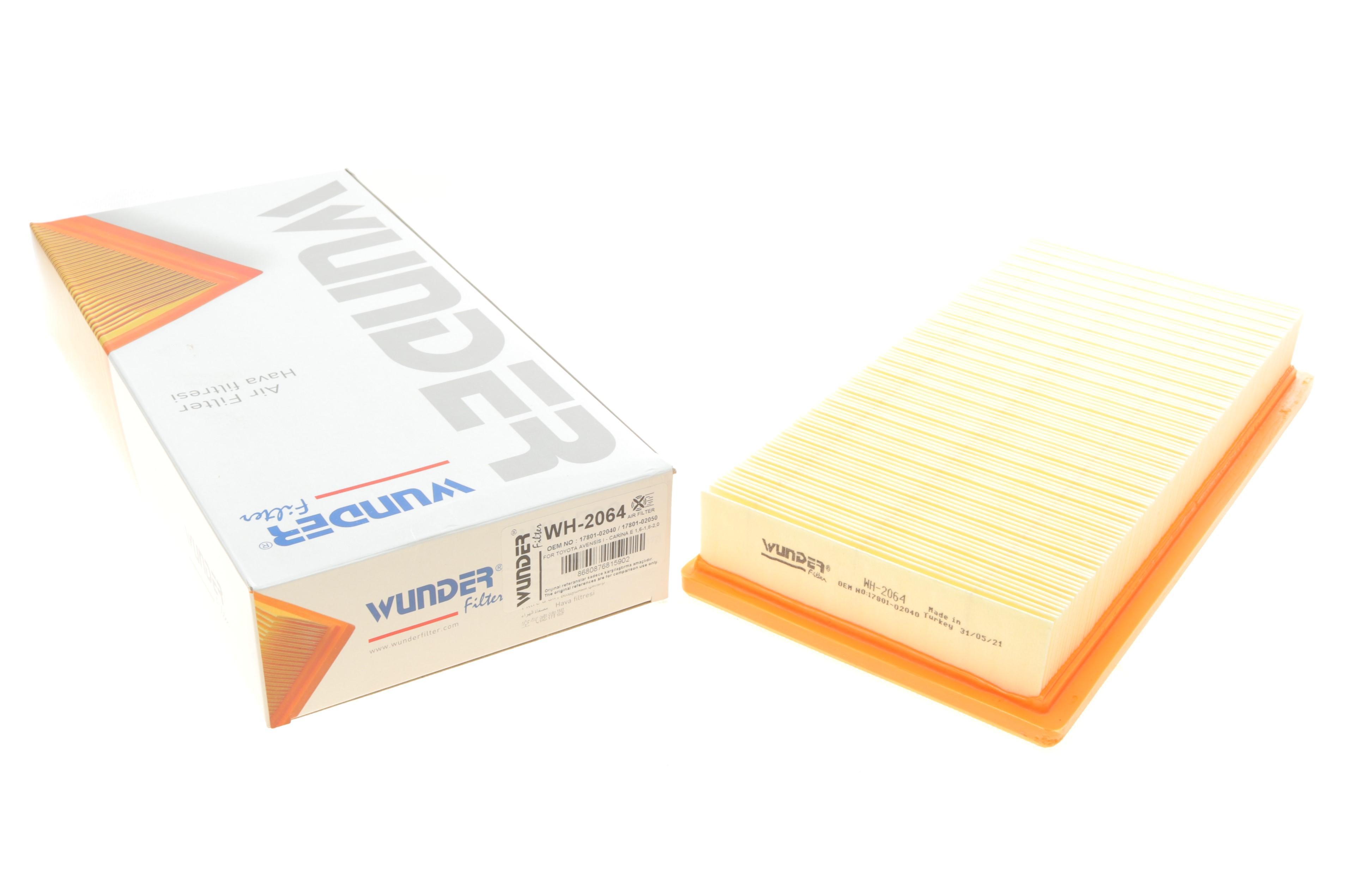 Фільтр повітряний Toyota Avensis1.6-2.0 97-03/Carina 1.6-2.0 92-07