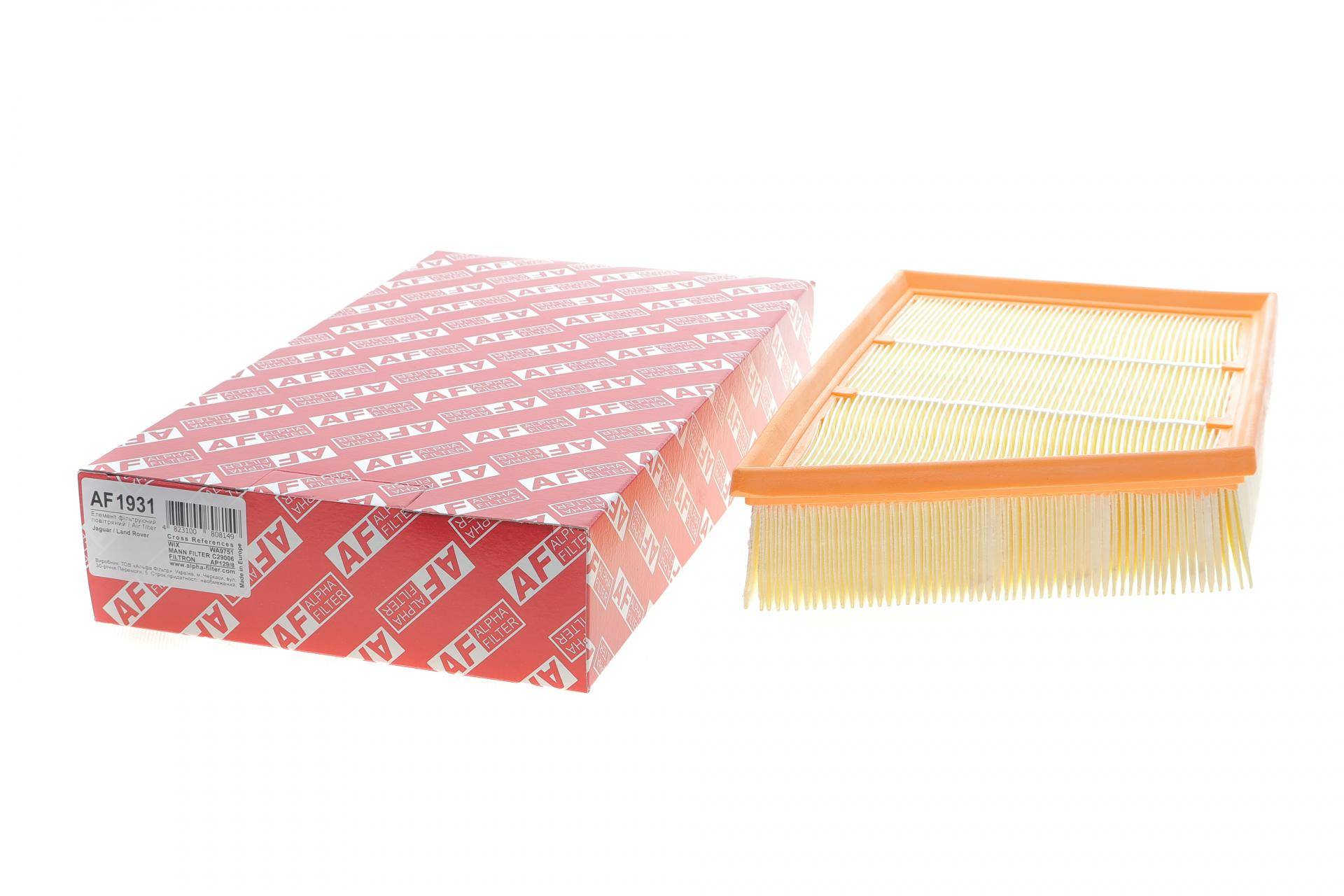 Фільтр повітряний Land Rover 2.0 11-14/Range Rover Evoque/Discovery Sport 2.0/2.2SD4/TD4 11-