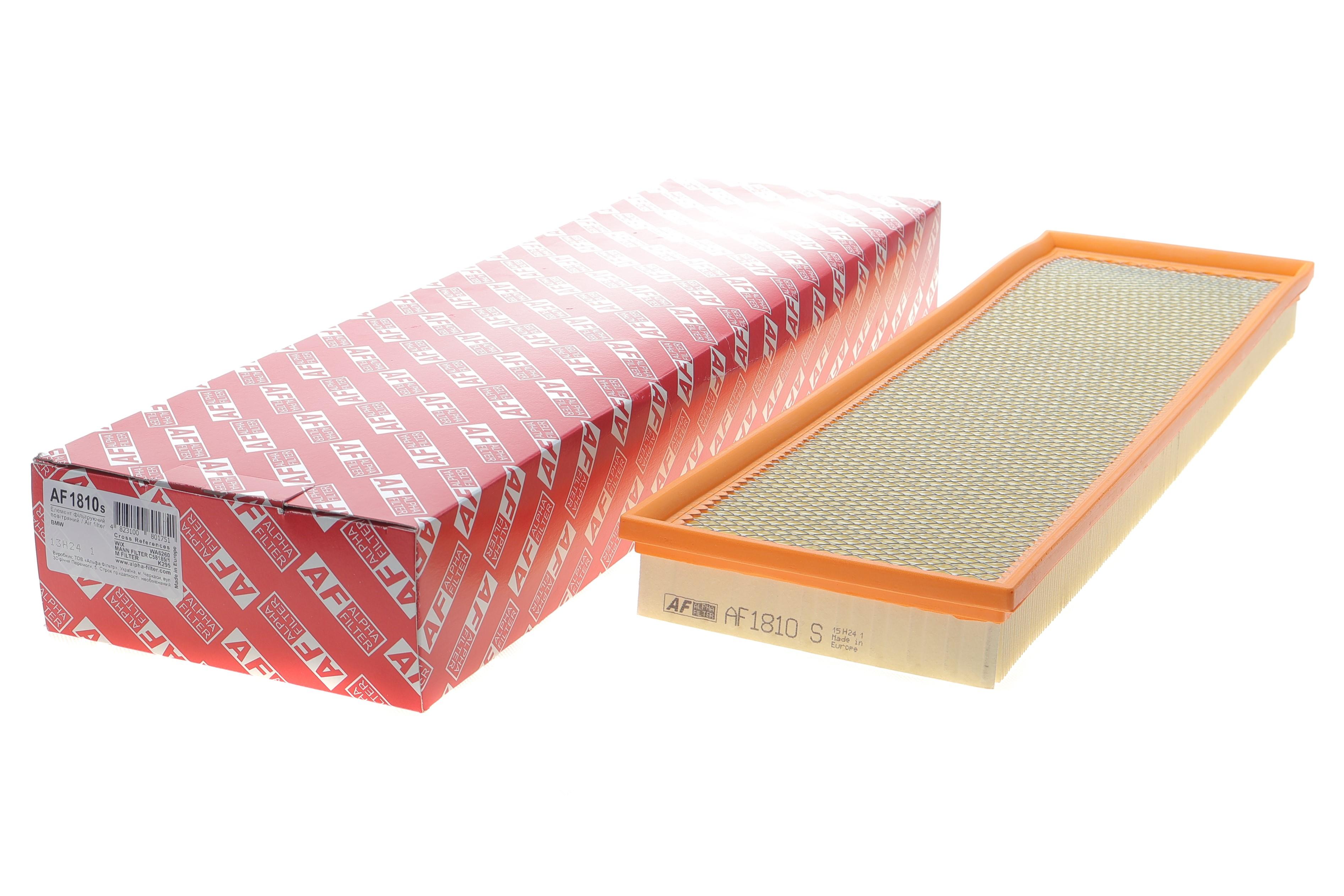 Фільтр повітряний BMW 3 (E36)/5 (E34/E39)/7 (E38) 2.5td/tds M51 91-01 (з сіткою)