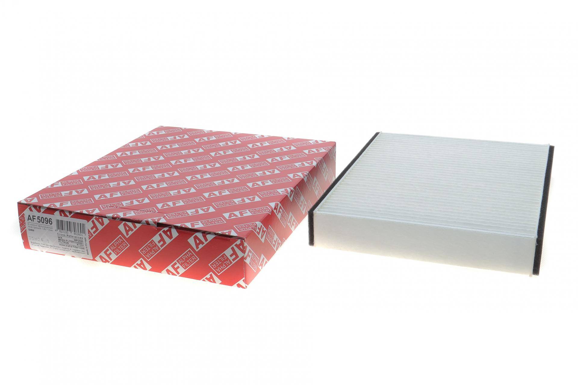 Фільтр салону BMW 1 (F20/F21) 11-/2 (F22/F23/F87) 14-/3 (F30/F31/F80) 11-18/4 (F32/F33/F36/F82) 13-