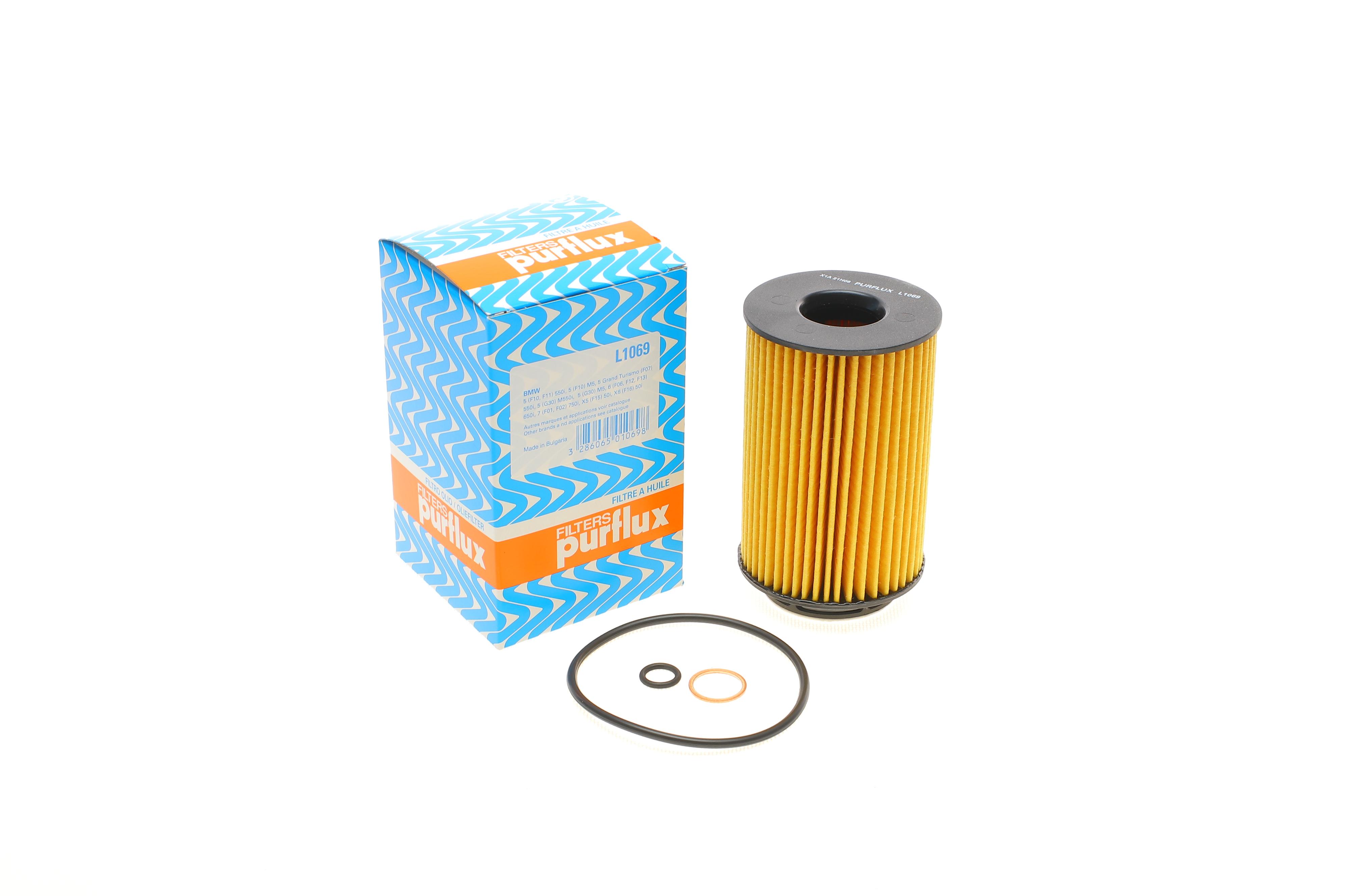 Фільтр масляний BMW 5 (F10) M5/ 7 (F01, F02, F03, F04)/ X5 (F15, F85) 5.0/ M 10-