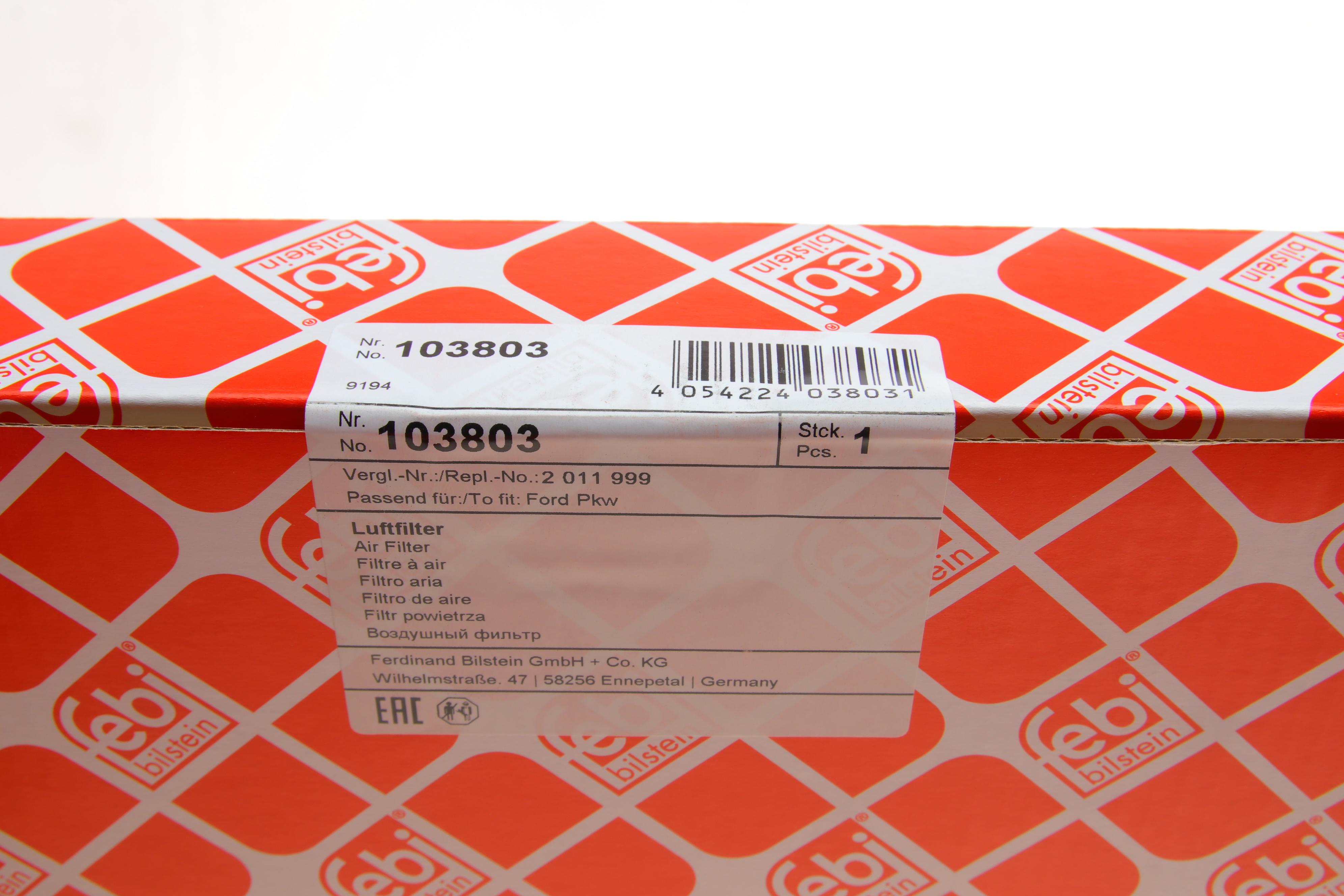 Фільтр повітряний Ford Transit 2.0 EcoBlue 16V 13-