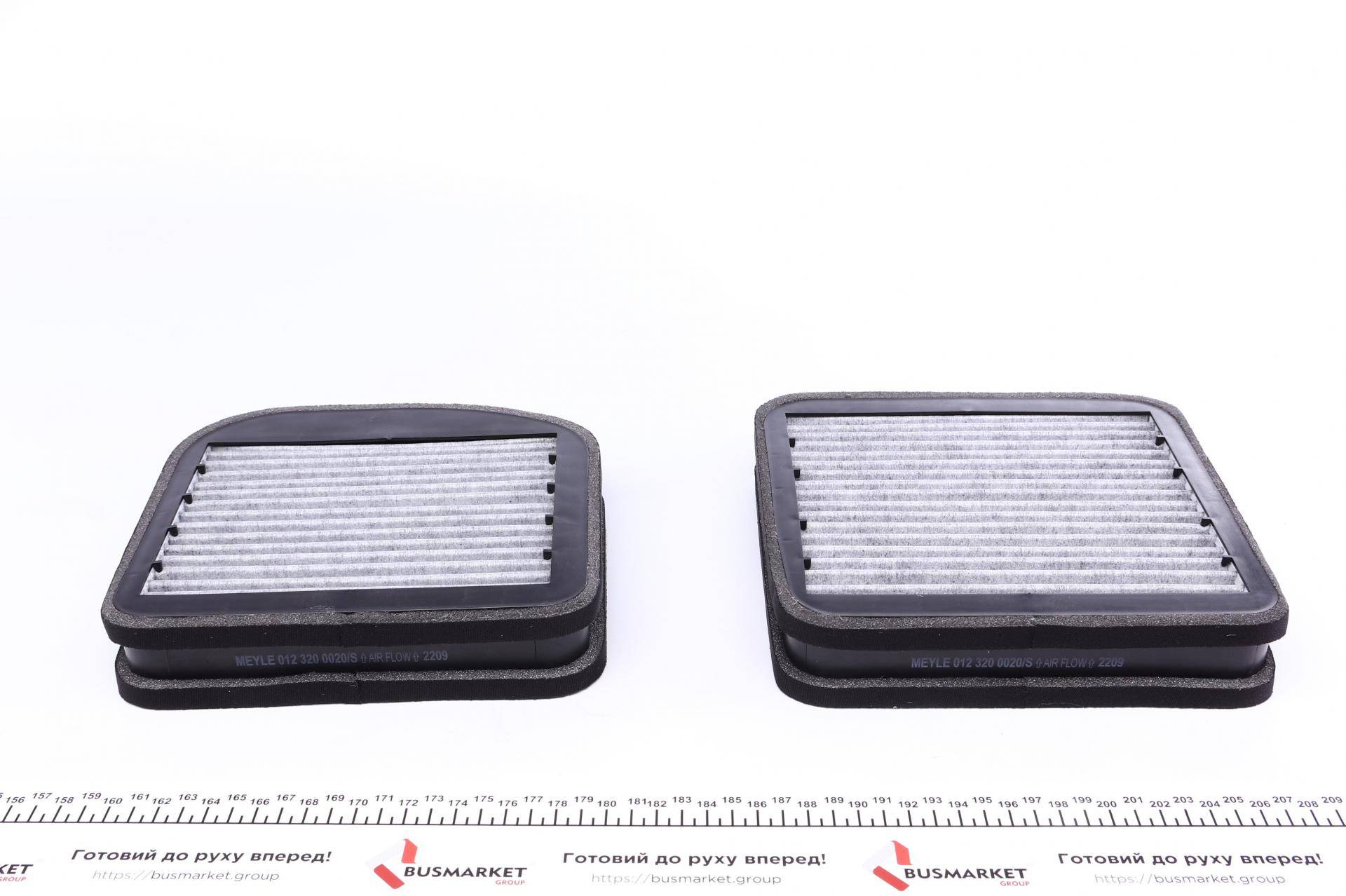 Фільтр салону MB E-class (W210) -00 (вугільний)