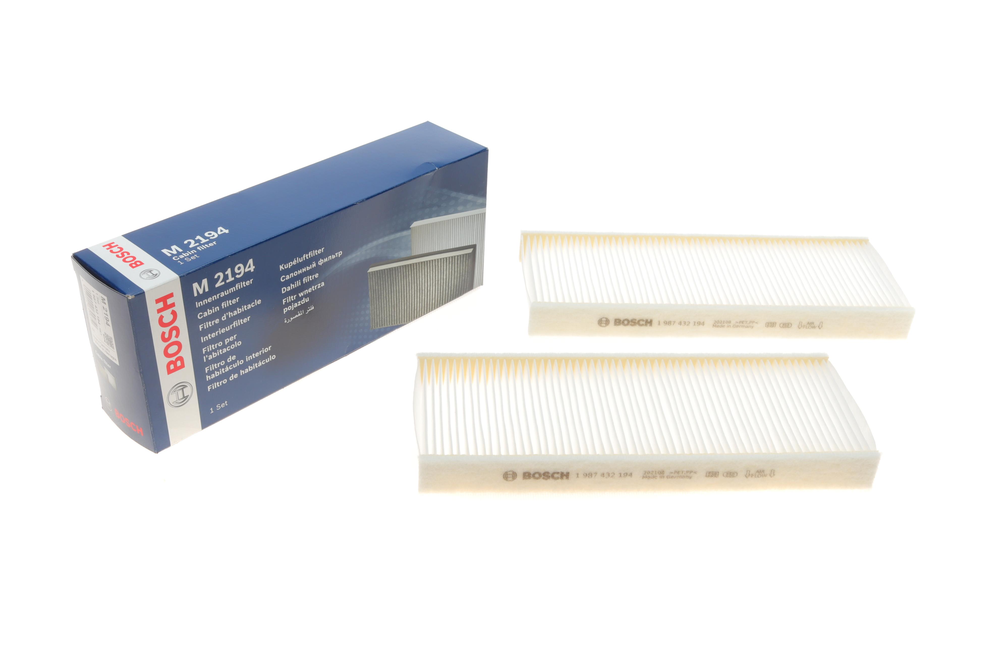 Фільтр салону Nissan Navara/Pathfinder 2.5dCi/3.0dCi/4.0 05- (к-кт 2шт.)