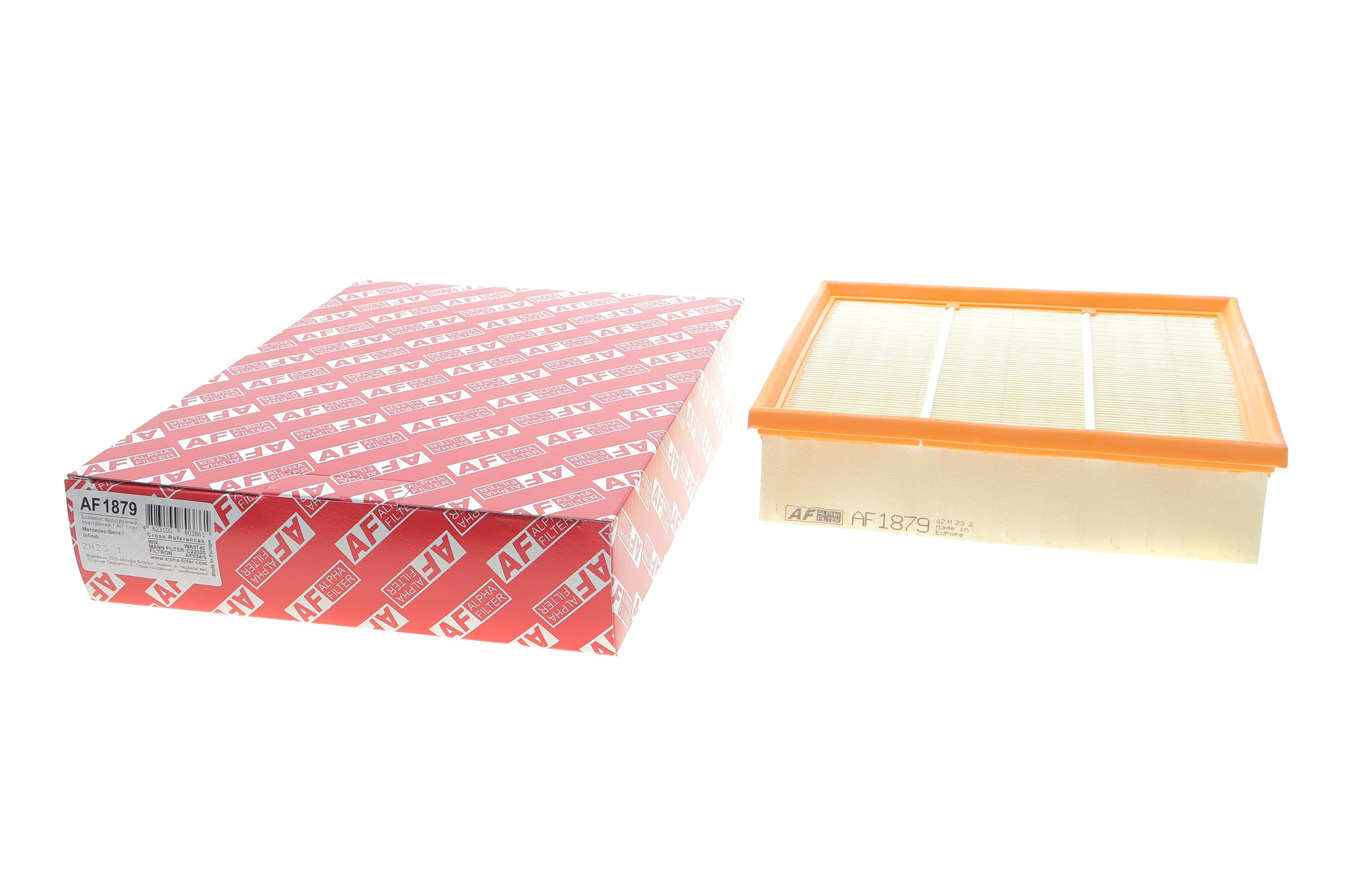 Фільтр повітряний MB A-class (W176)/B-class (W246) 1.5CDI/1.8CDI/2.2CDI 12-18/Infiniti 1.5D/2.2D 15-