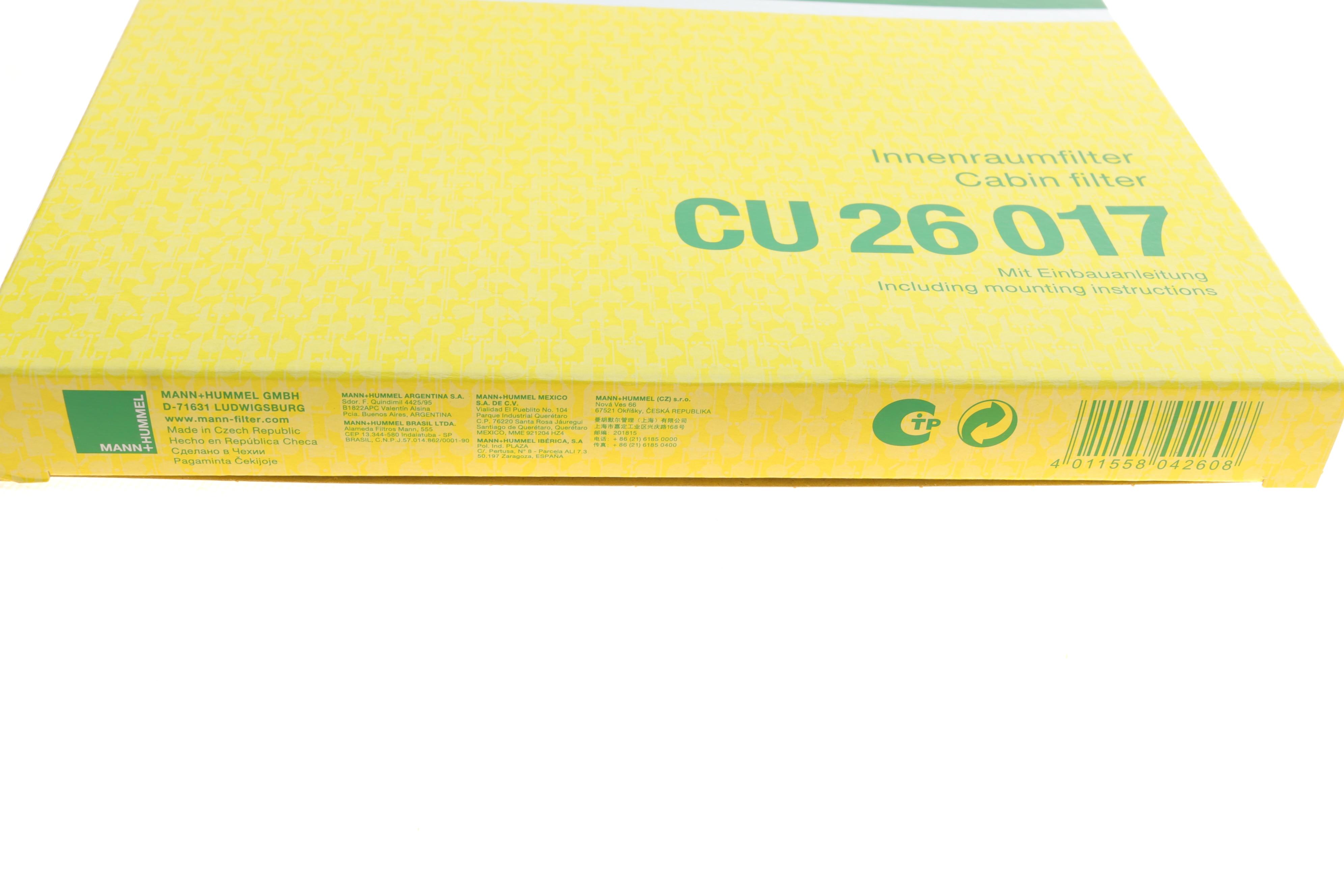 Фільтр салону Hyundai Santa Fe/Grandeur 12-/Sonata 09-15/Kia Optima 10-