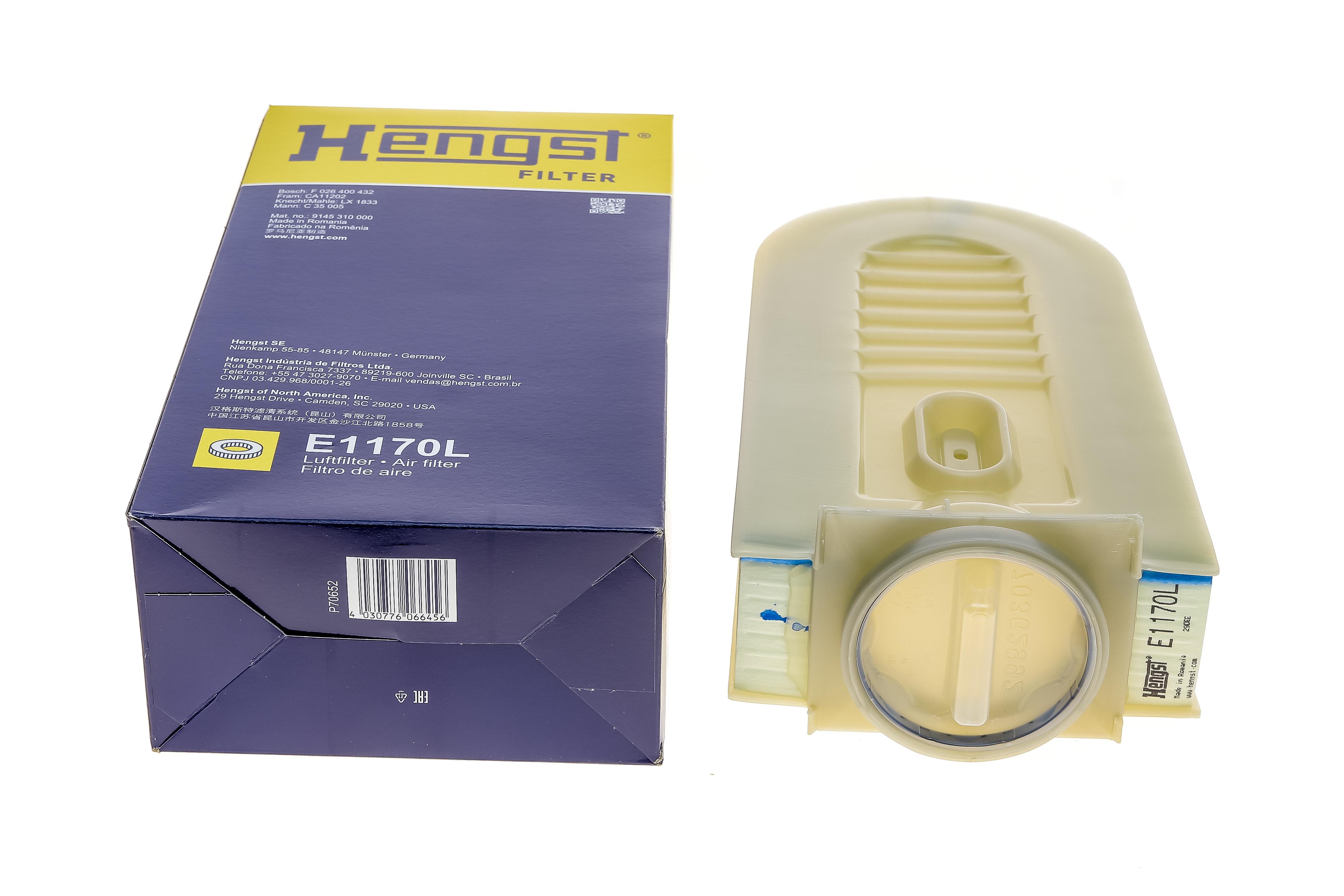 Фільтр повітряний MB C-class (W204)/E-class (W212)/S-class (W221/W222)/GLK (X204) 2.2CDI OM651 08-17