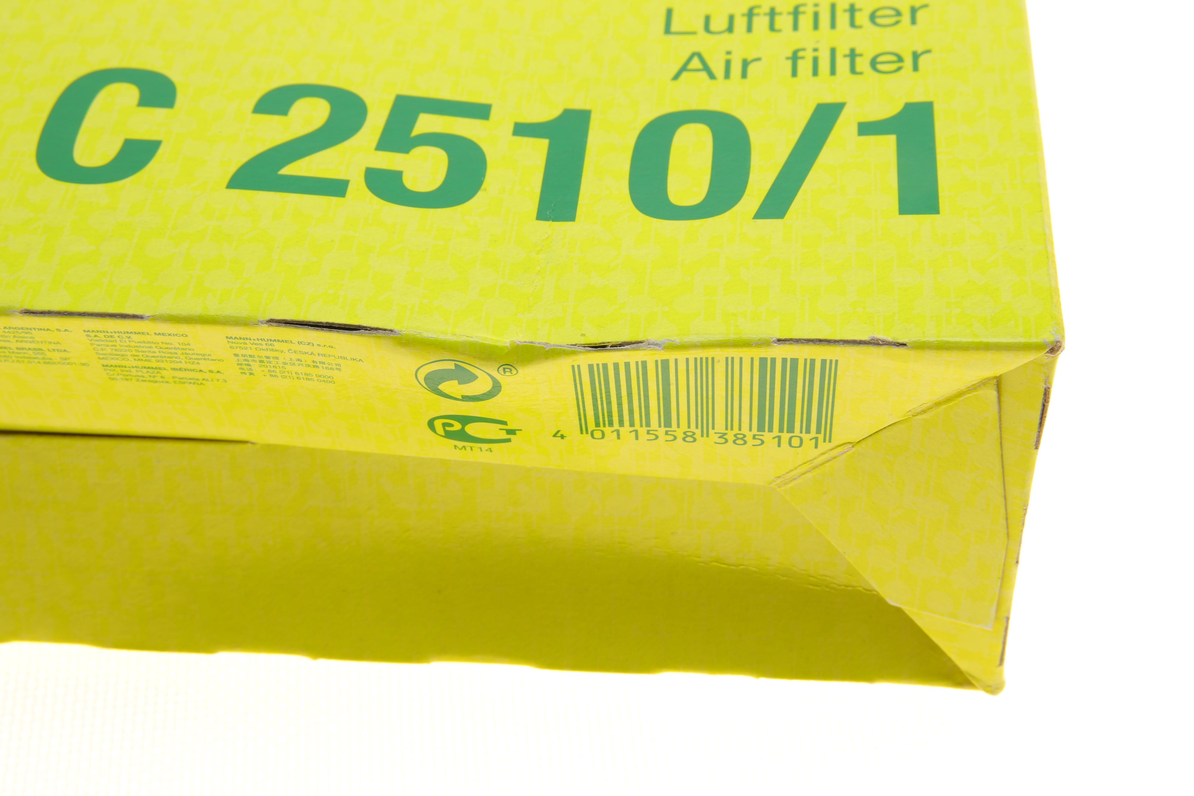 Фільтр повітряний Renault Kangoo 1.2TCe/1.5dCi/1.6 8V 08-/MB Citan 1.5CDI OM607/OM608/1.2 M200 12-