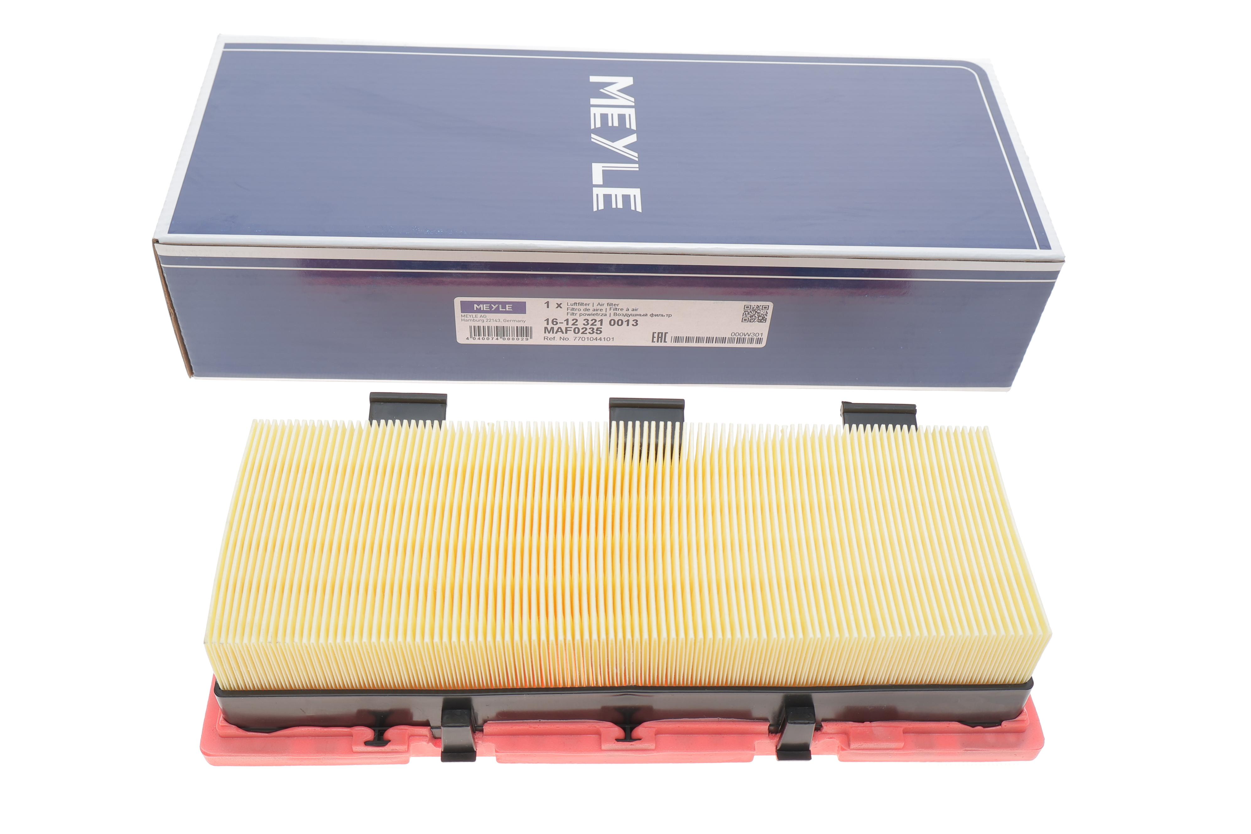 Фільтр повітряний Renault Kangoo 1.9D (на защёлках)