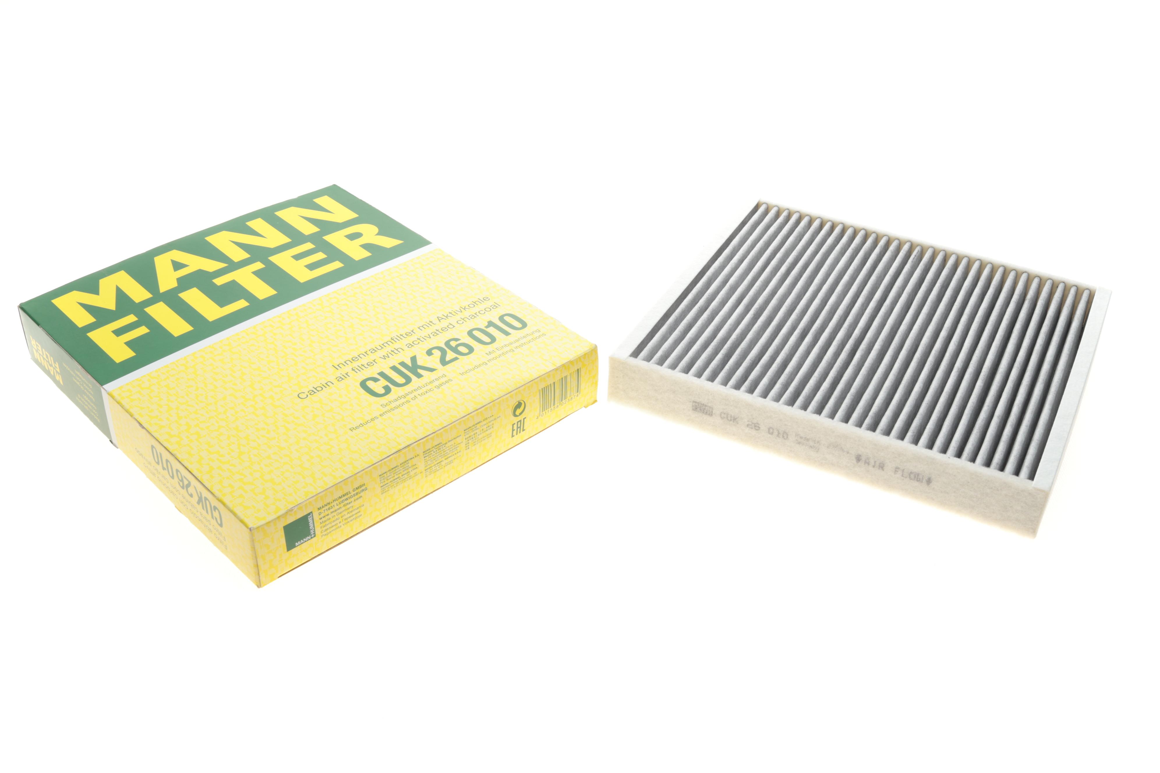 Фільтр салону Skoda Fabia/Roomster/VW Polo 99-10 (вугільний)