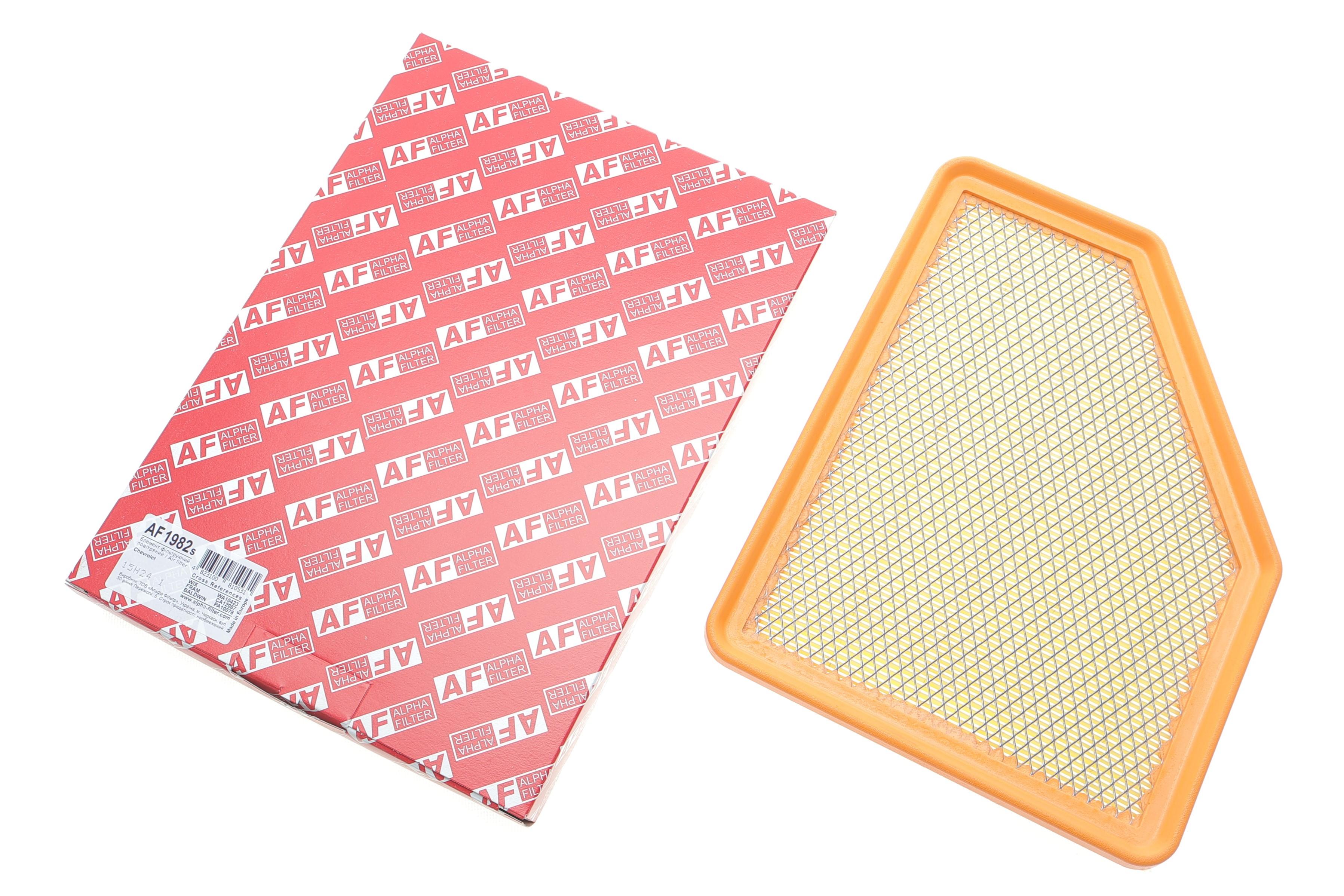 Фільтр повітряний Chevrolet Volt 1.5 EV100 15-