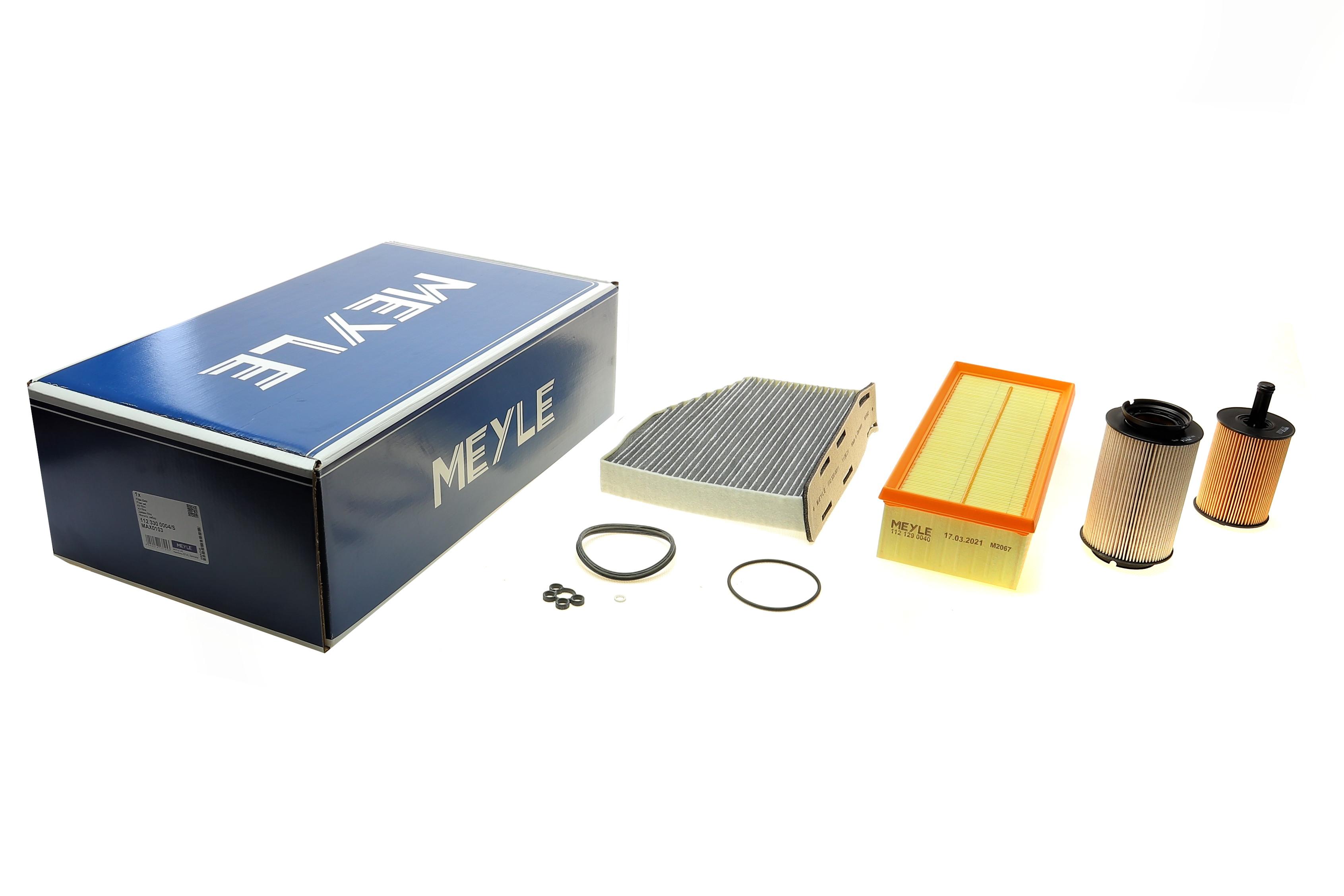 Комплект фільтрів VW Caddy III 1.9/2.0 TDI 04-10 (воздушний/масляний/паливний/салон вуліьн.)